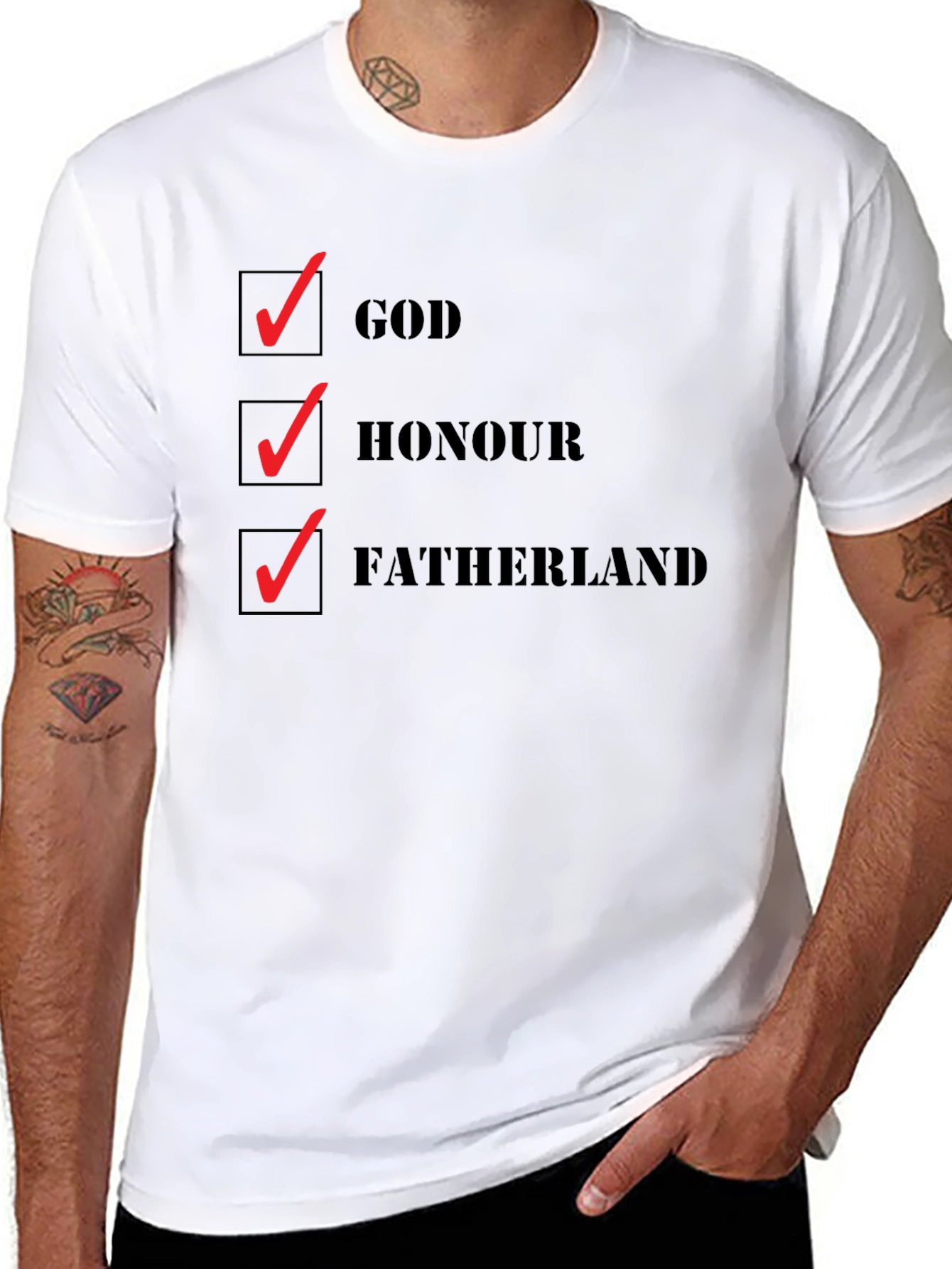 God Honour Fatherland T-Shirt