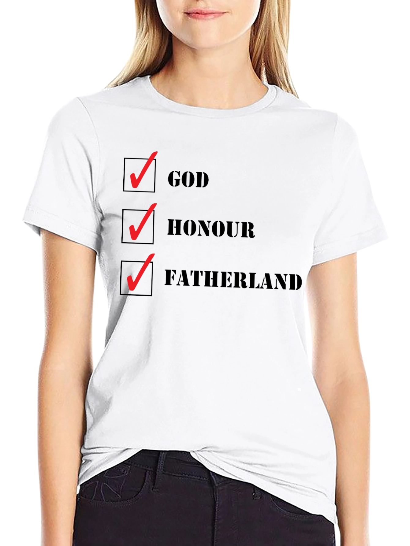 God Honour Fatherland T-Shirt
