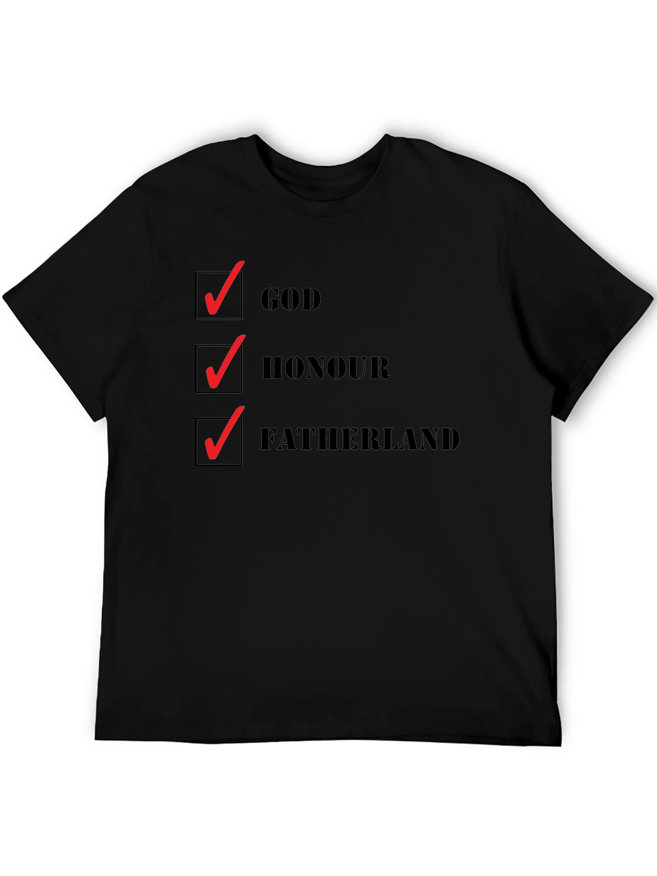 God Honour Fatherland T-Shirt