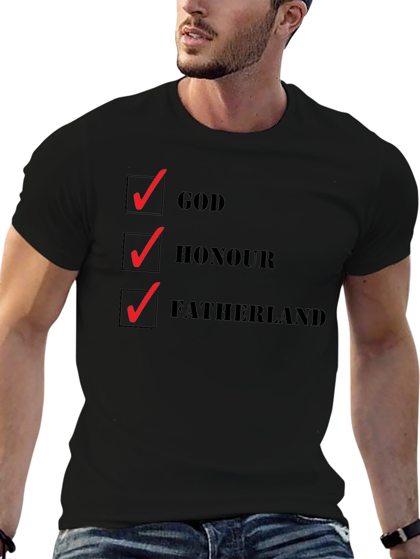 God Honour Fatherland T-Shirt