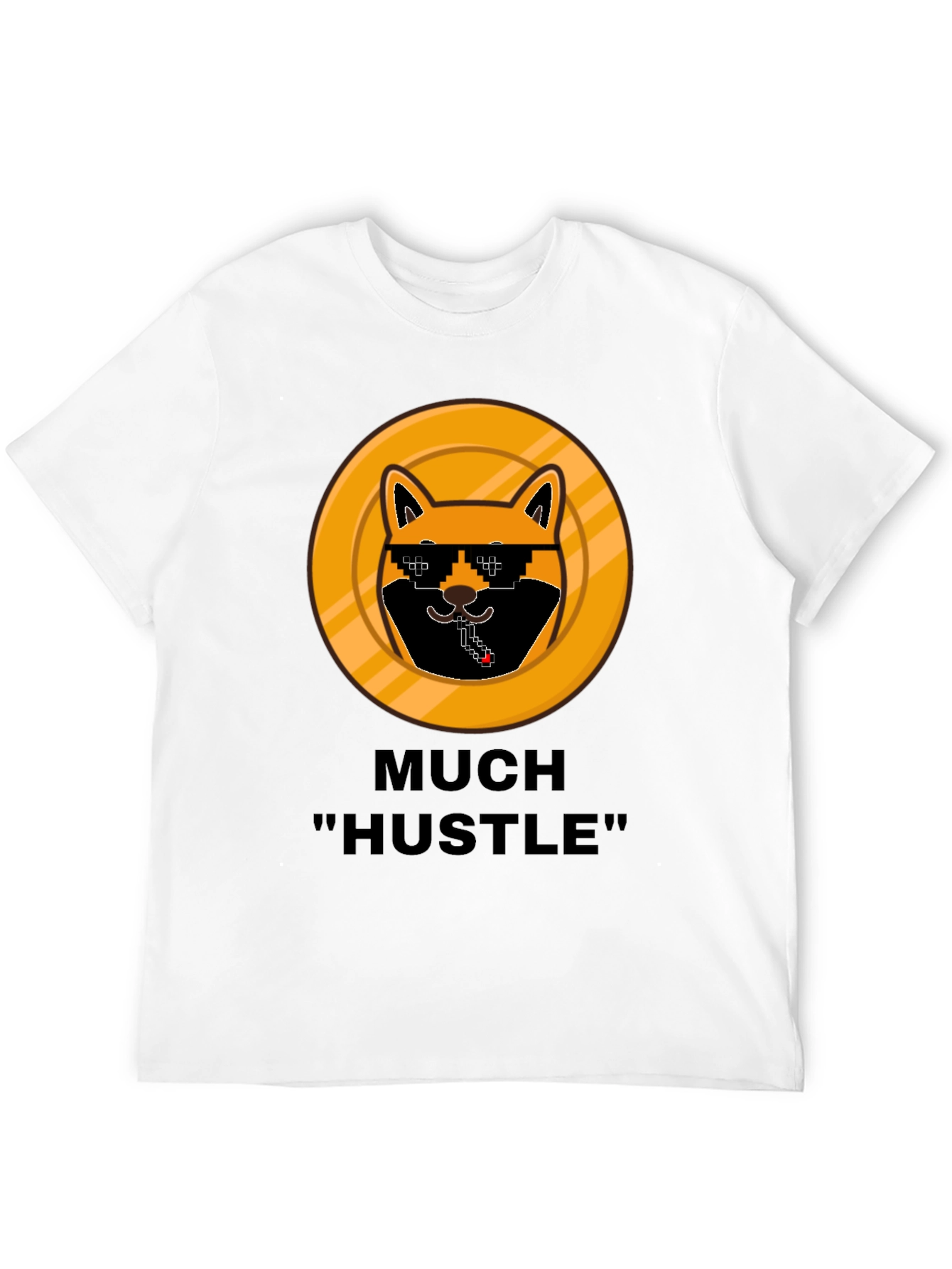Much Hustle Shiba T-Shirt