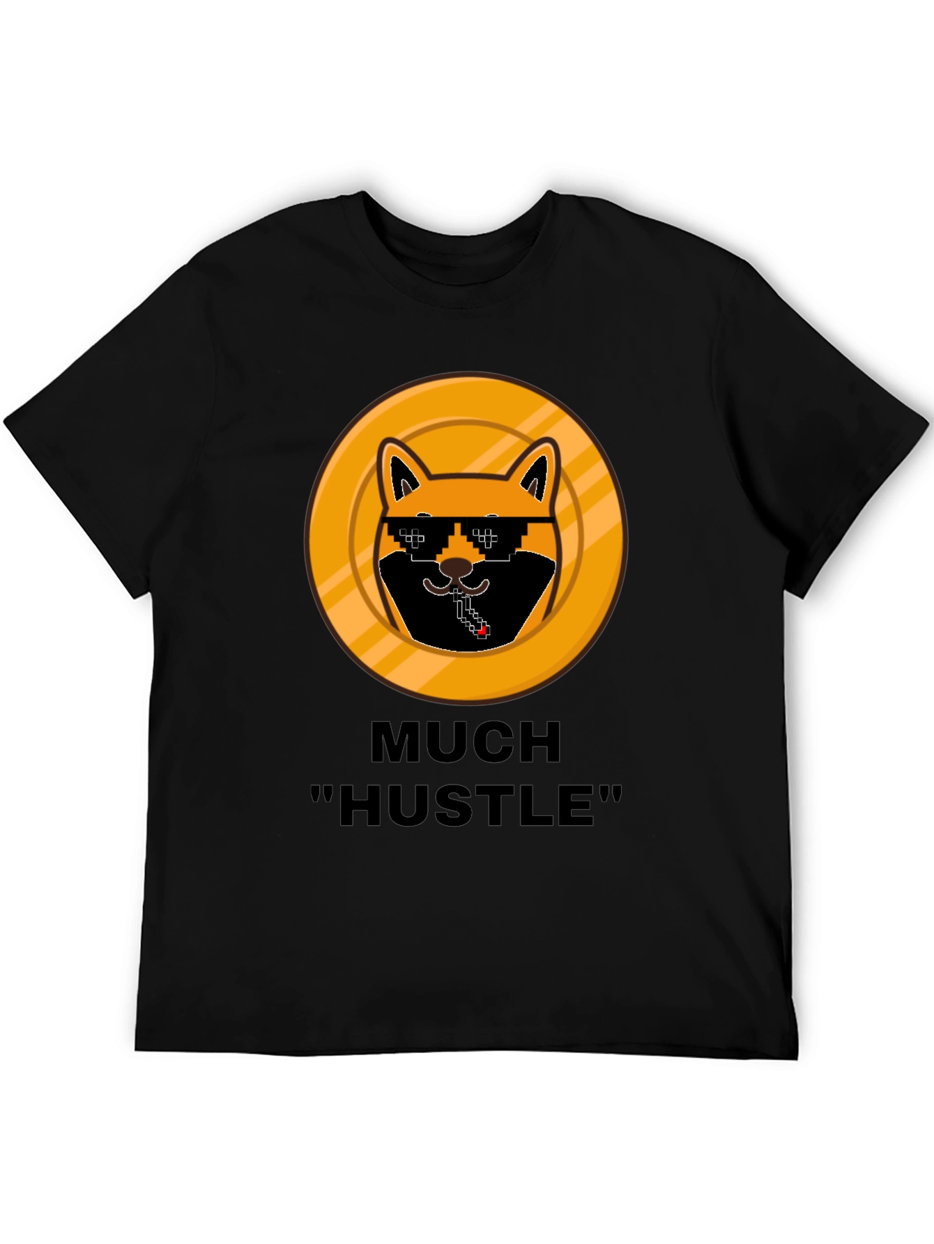 Much Hustle Shiba T-Shirt