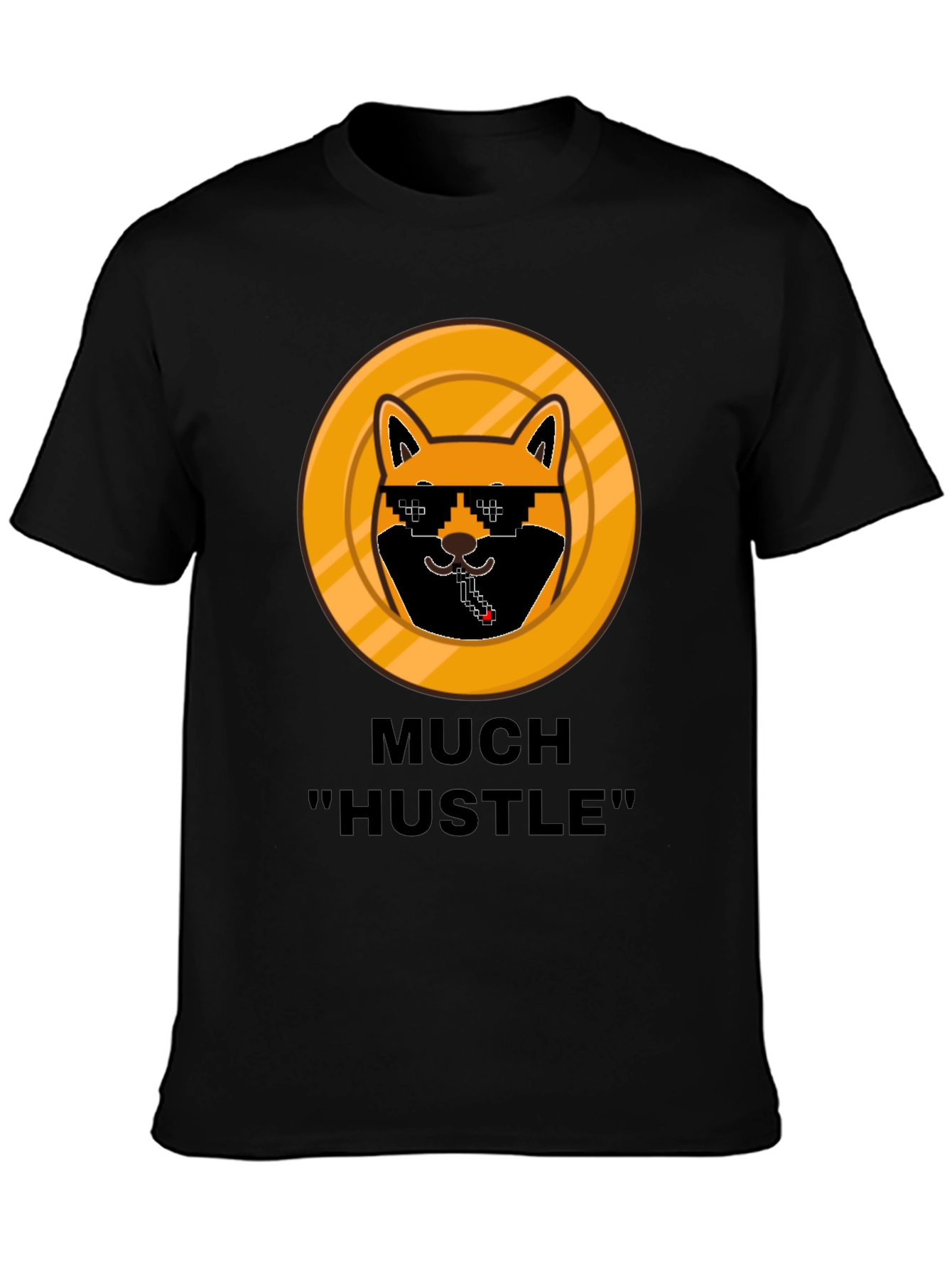 Much Hustle Shiba T-Shirt