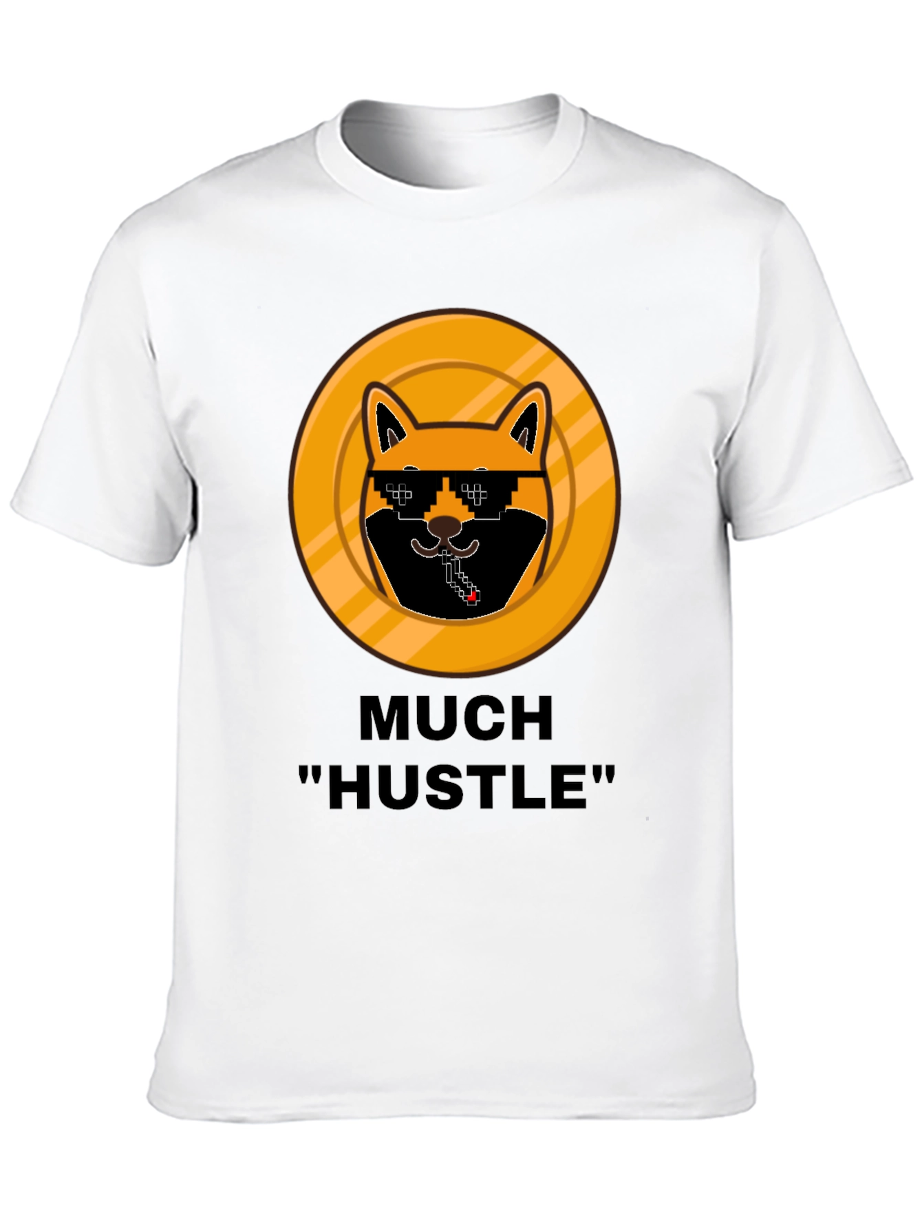 Much Hustle Shiba T-Shirt