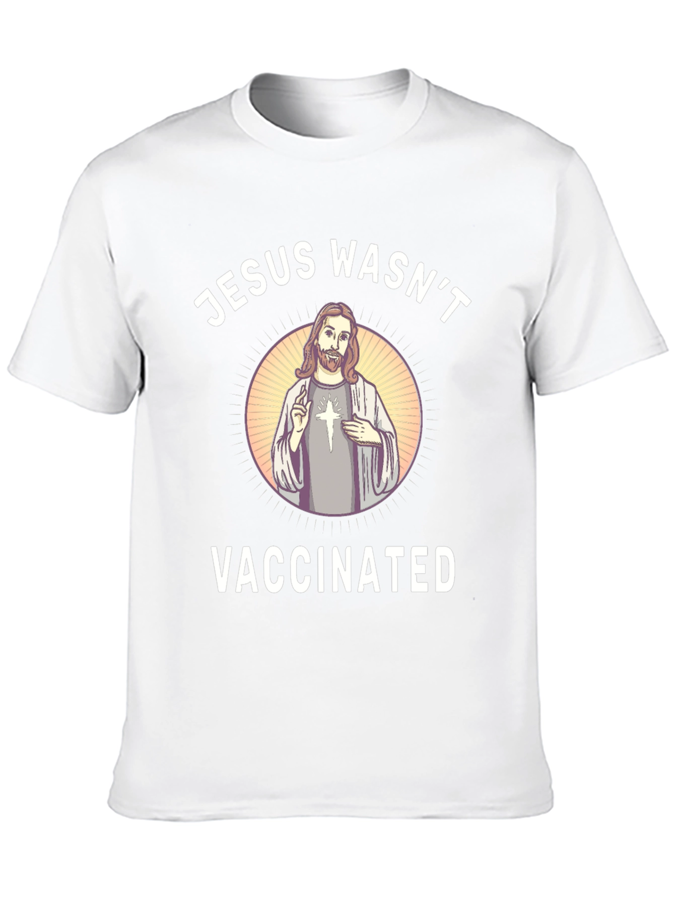 Jesus Wasnt Vaccinated Graphic Tee