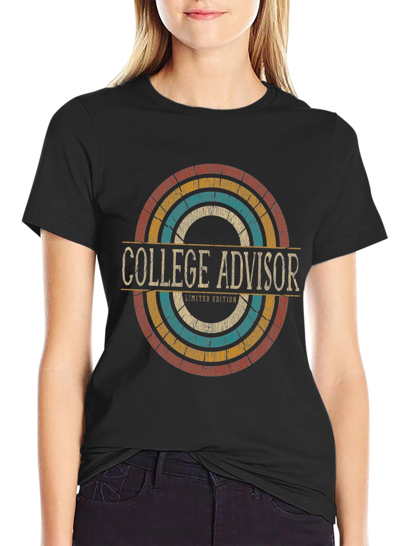College Advisor Retro T-Shirt