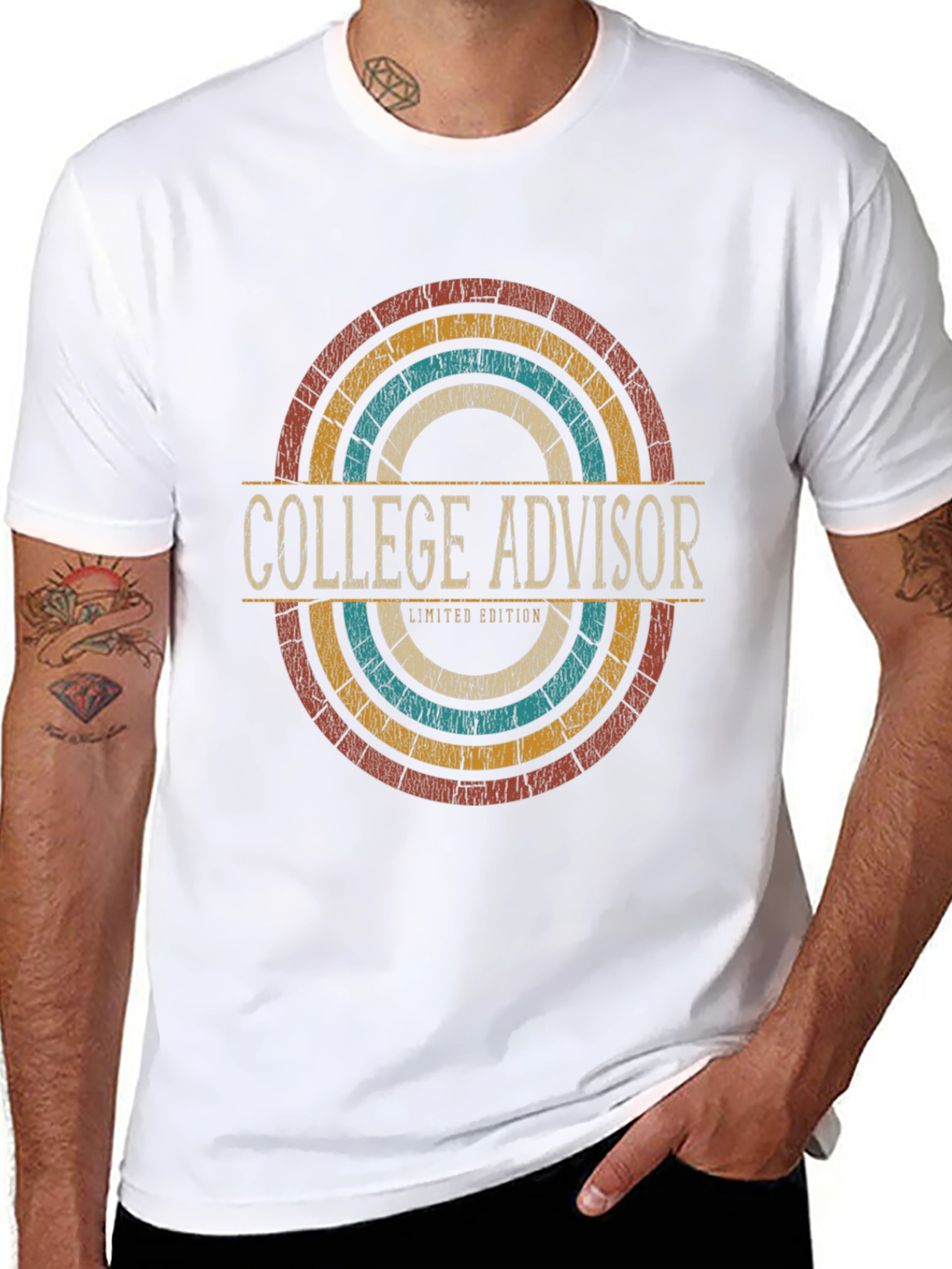 College Advisor Retro T-Shirt