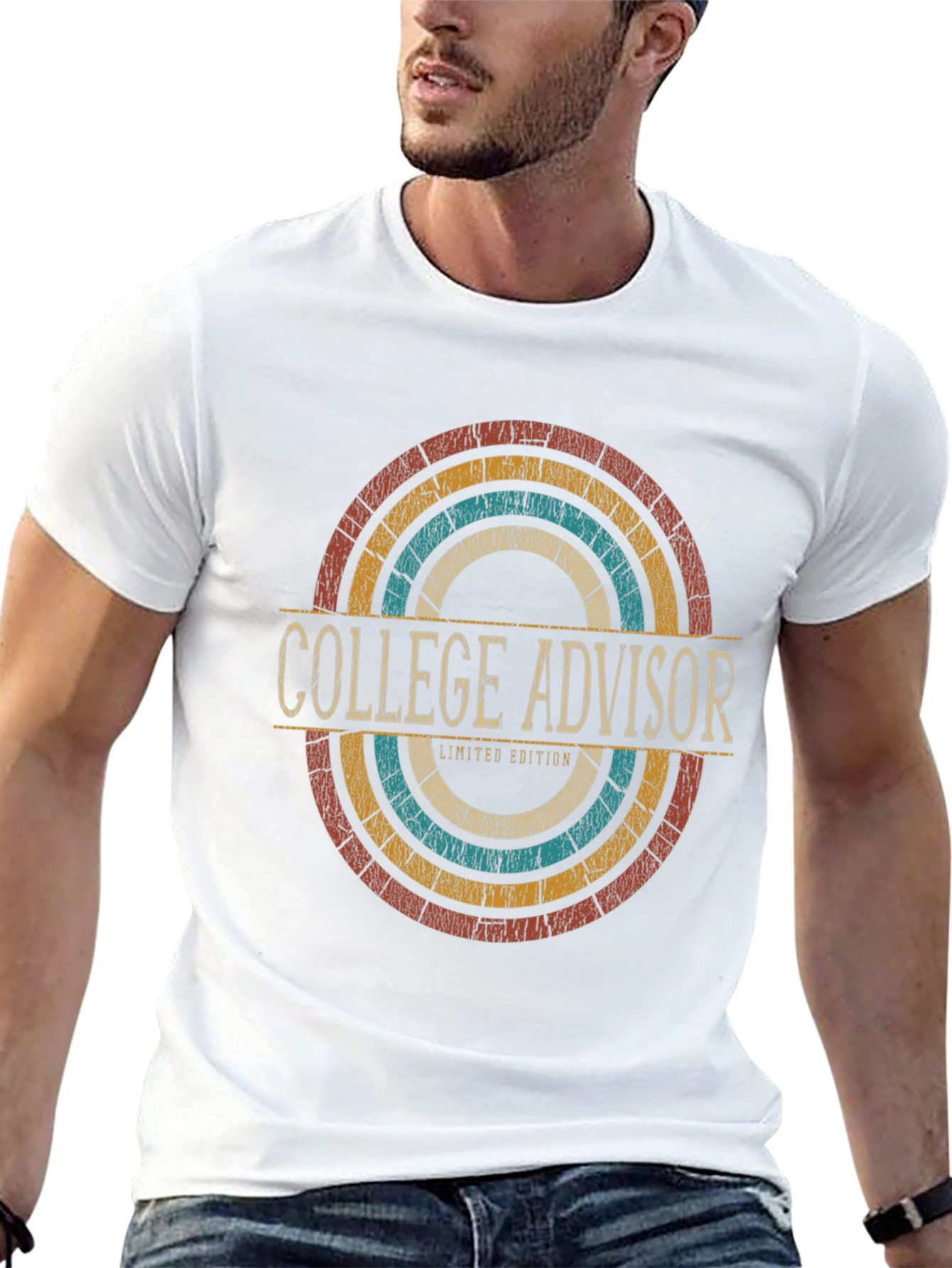 College Advisor Retro T-Shirt