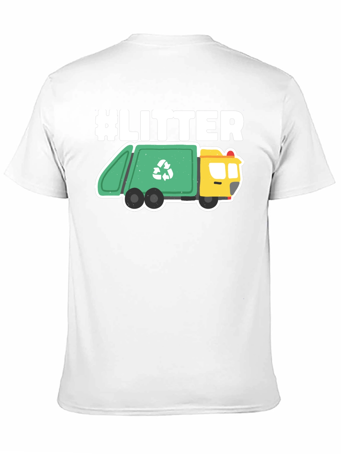 #LITTER Recycle Truck Graphic Tee - Eco-Friendly Fashion