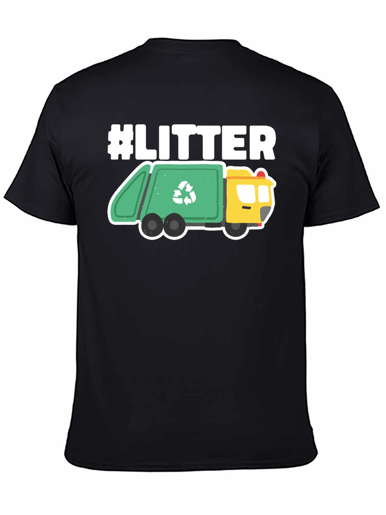 #LITTER Recycle Truck Graphic Tee - Eco-Friendly Fashion