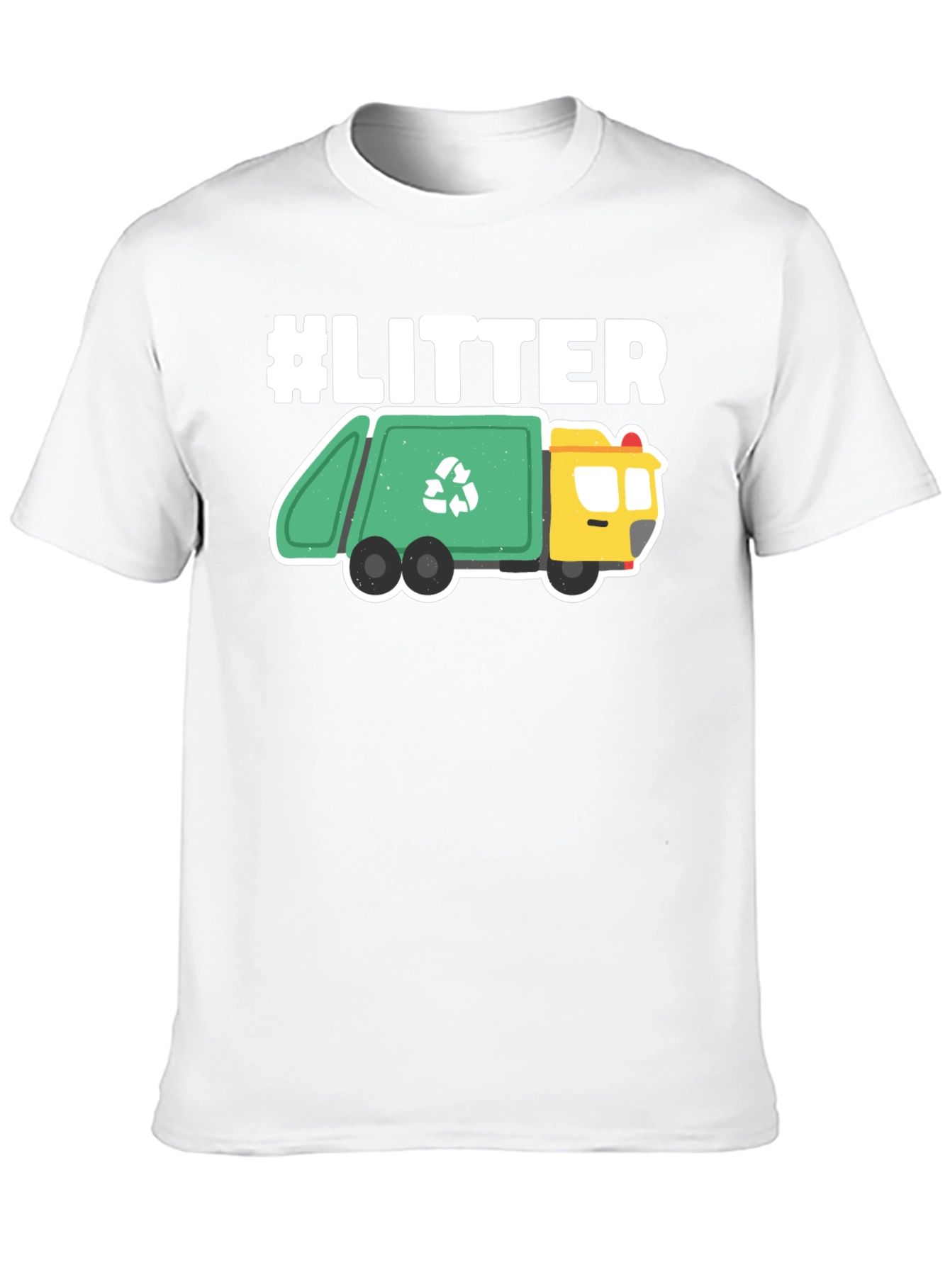 #LITTER Recycle Truck Graphic Tee - Eco-Friendly Fashion