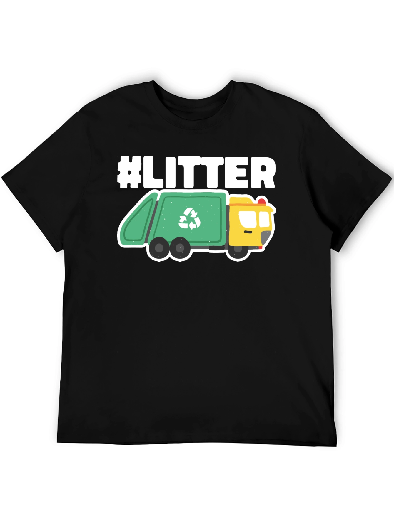 #LITTER Recycle Truck Graphic Tee - Eco-Friendly Fashion