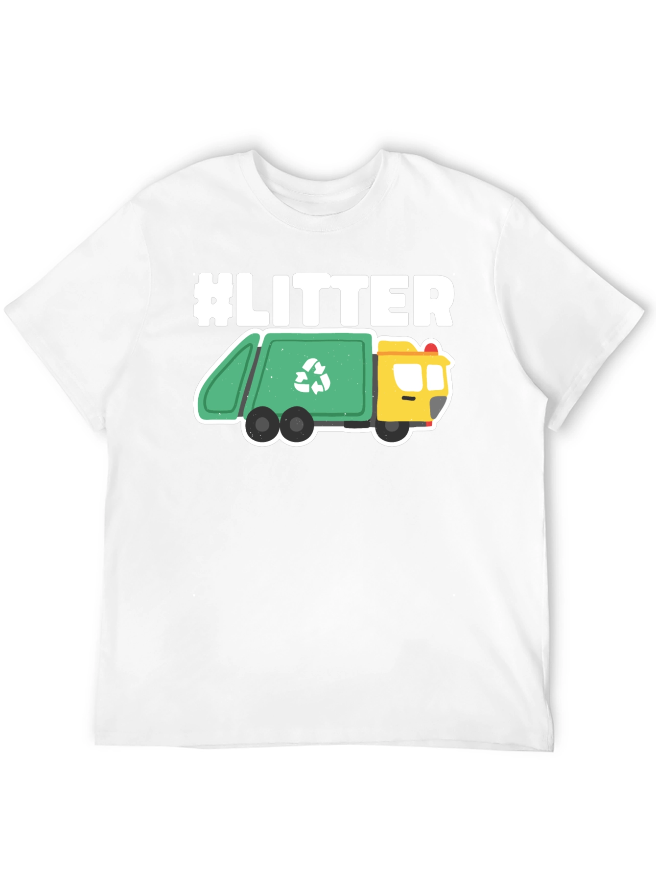 #LITTER Recycle Truck Graphic Tee - Eco-Friendly Fashion