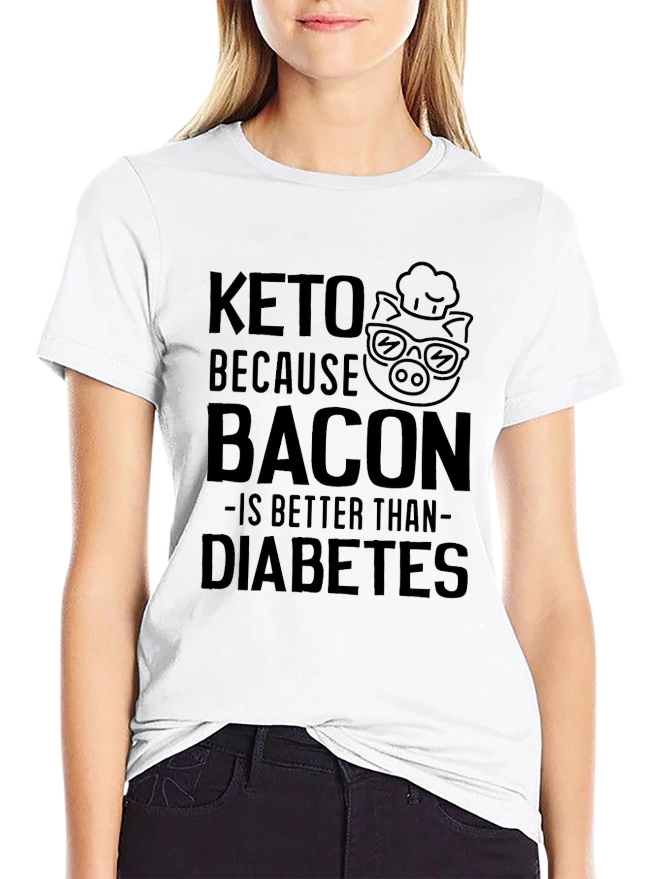 Keto Bacon Diabetes T-Shirt