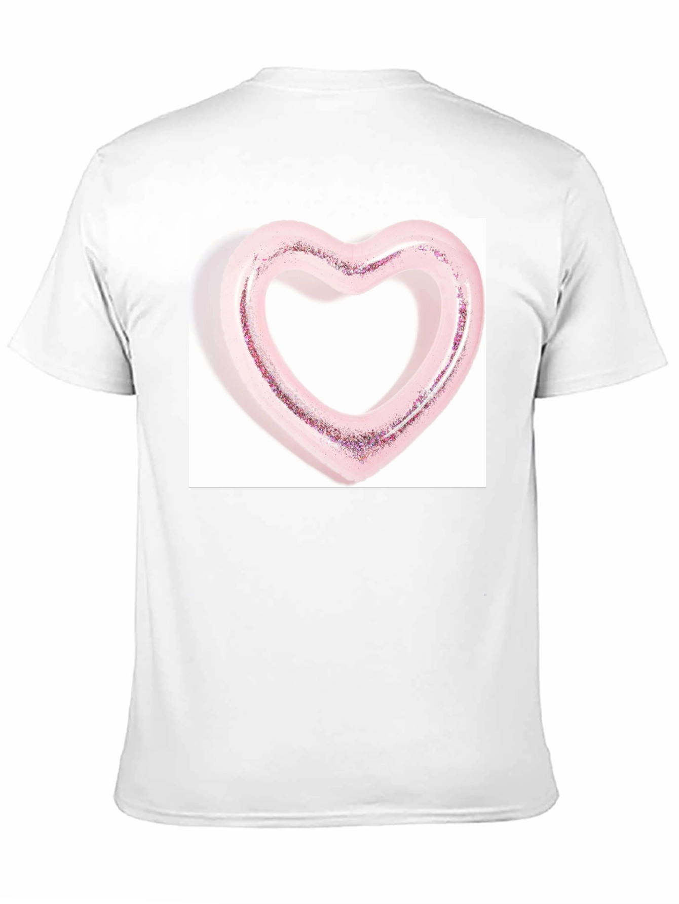 Heart Graphic Black T-Shirt