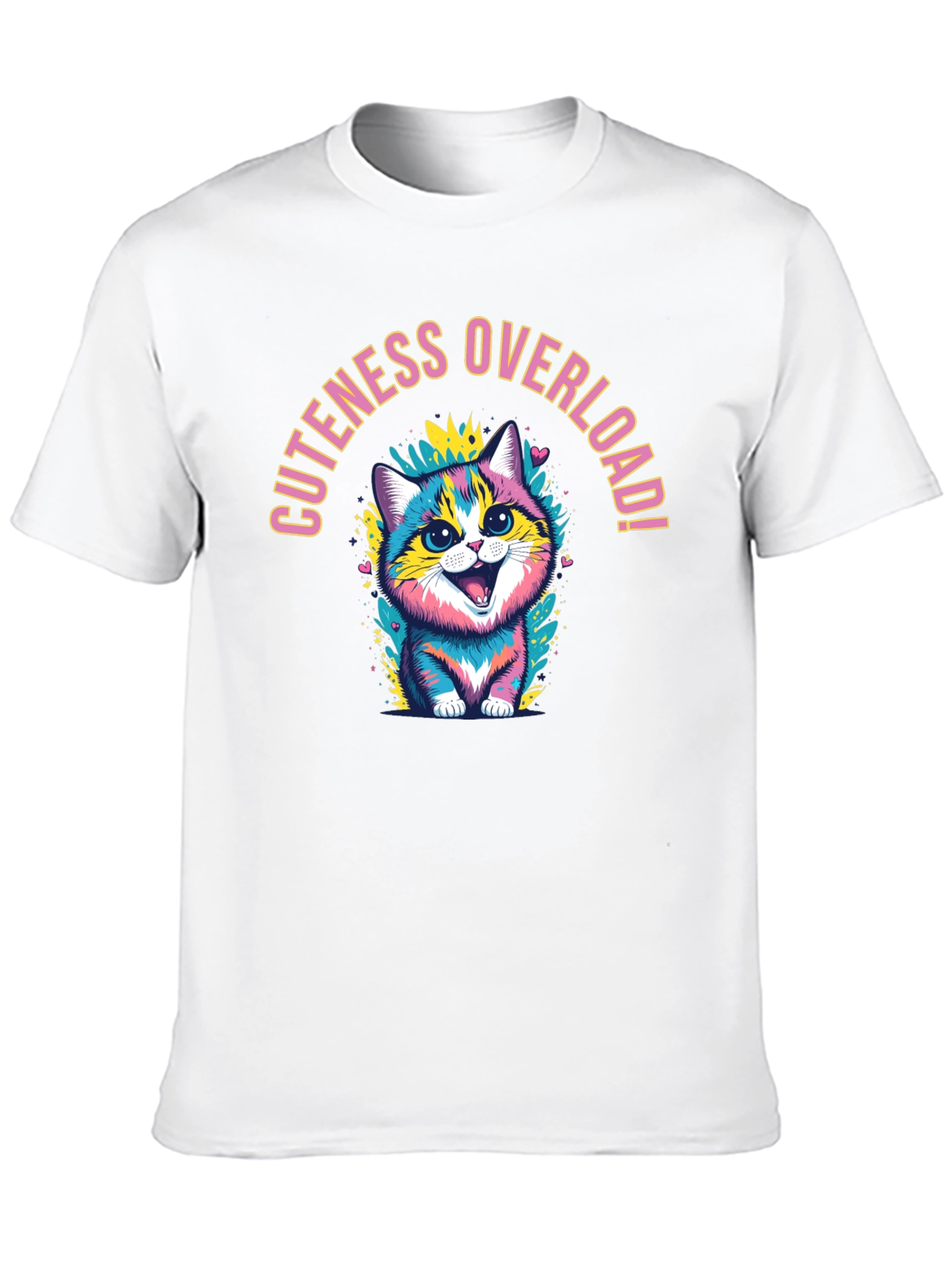 Cuteness Overload Kitty T-Shirt - Unisex Design