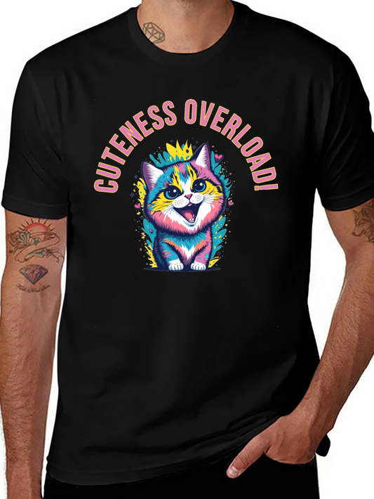 Cuteness Overload Kitty T-Shirt - Unisex Design