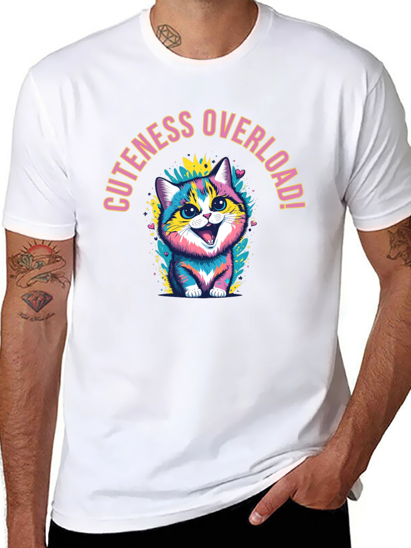 Cuteness Overload Kitty T-Shirt - Unisex Design