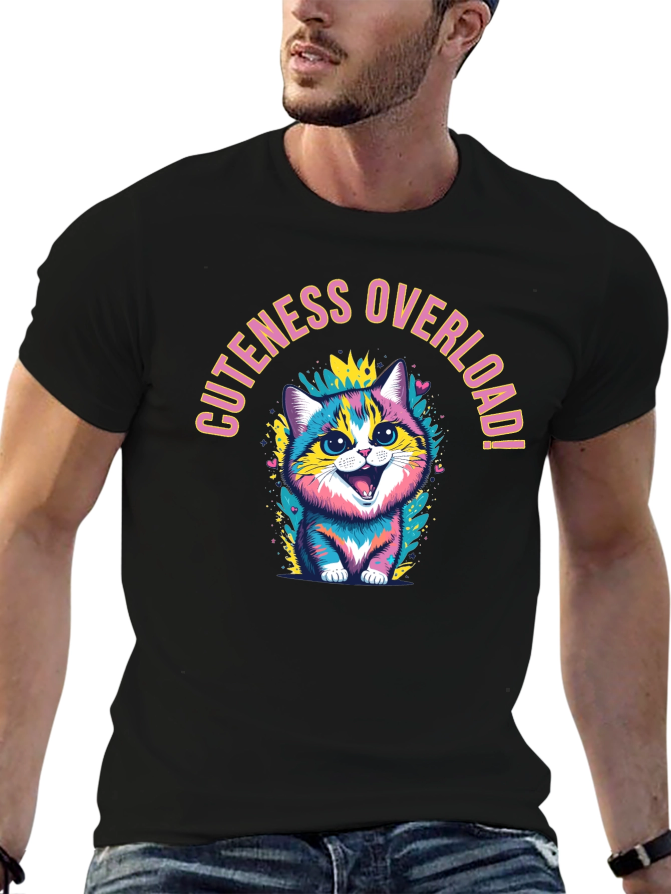 Cuteness Overload Kitty T-Shirt - Unisex Design