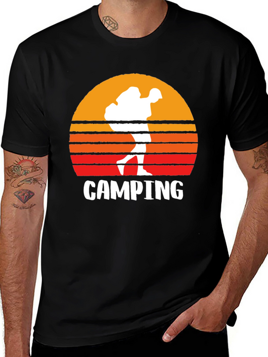 Camping Graphic T-Shirt - Nature Lover Tee
