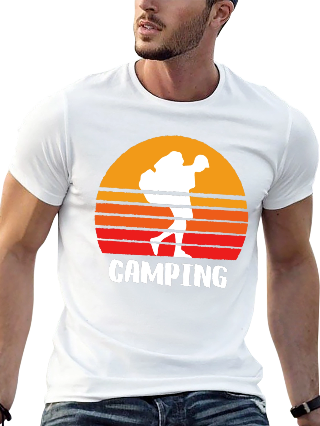 Camping Graphic T-Shirt - Nature Lover Tee