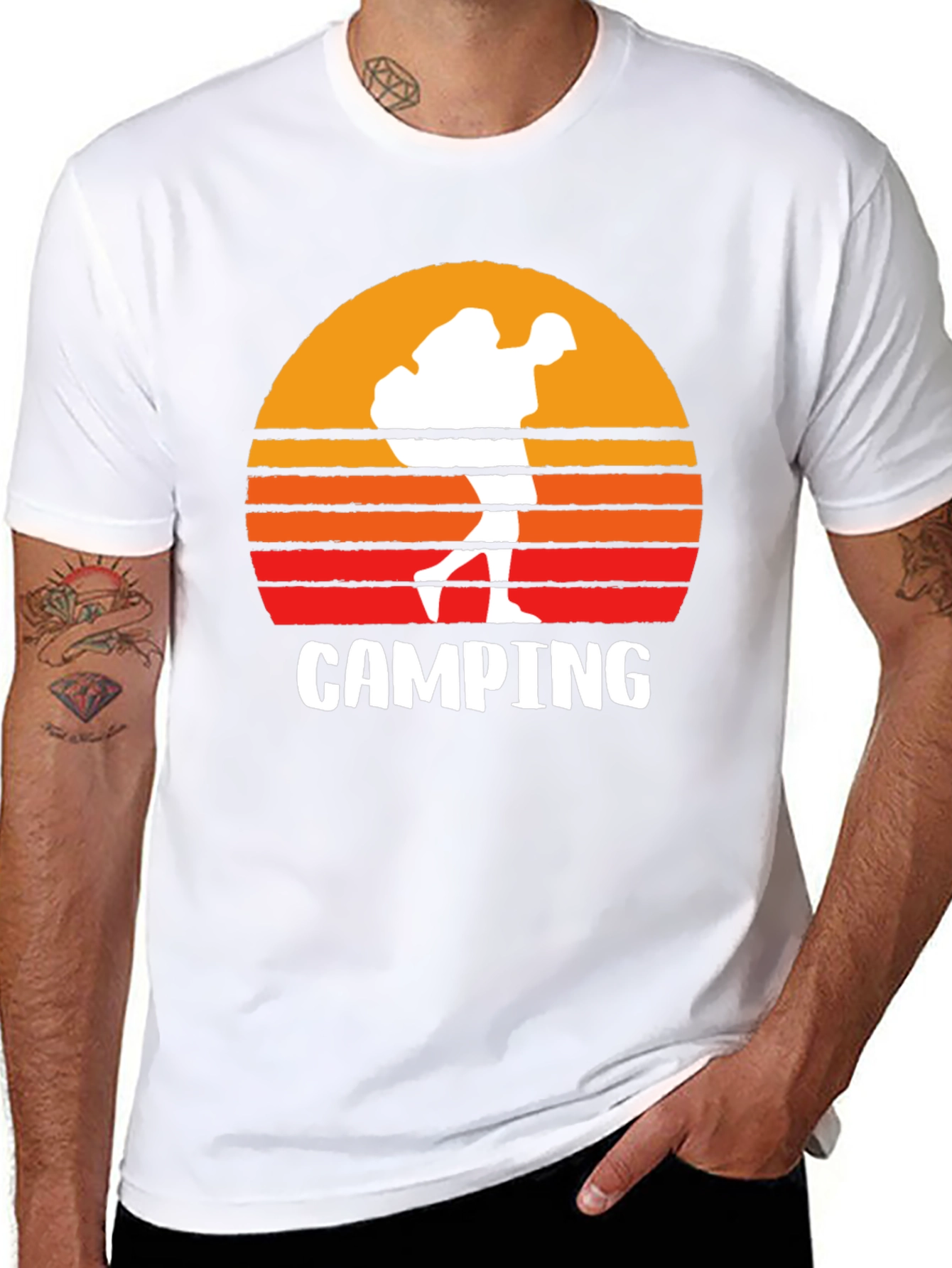 Camping Graphic T-Shirt - Nature Lover Tee