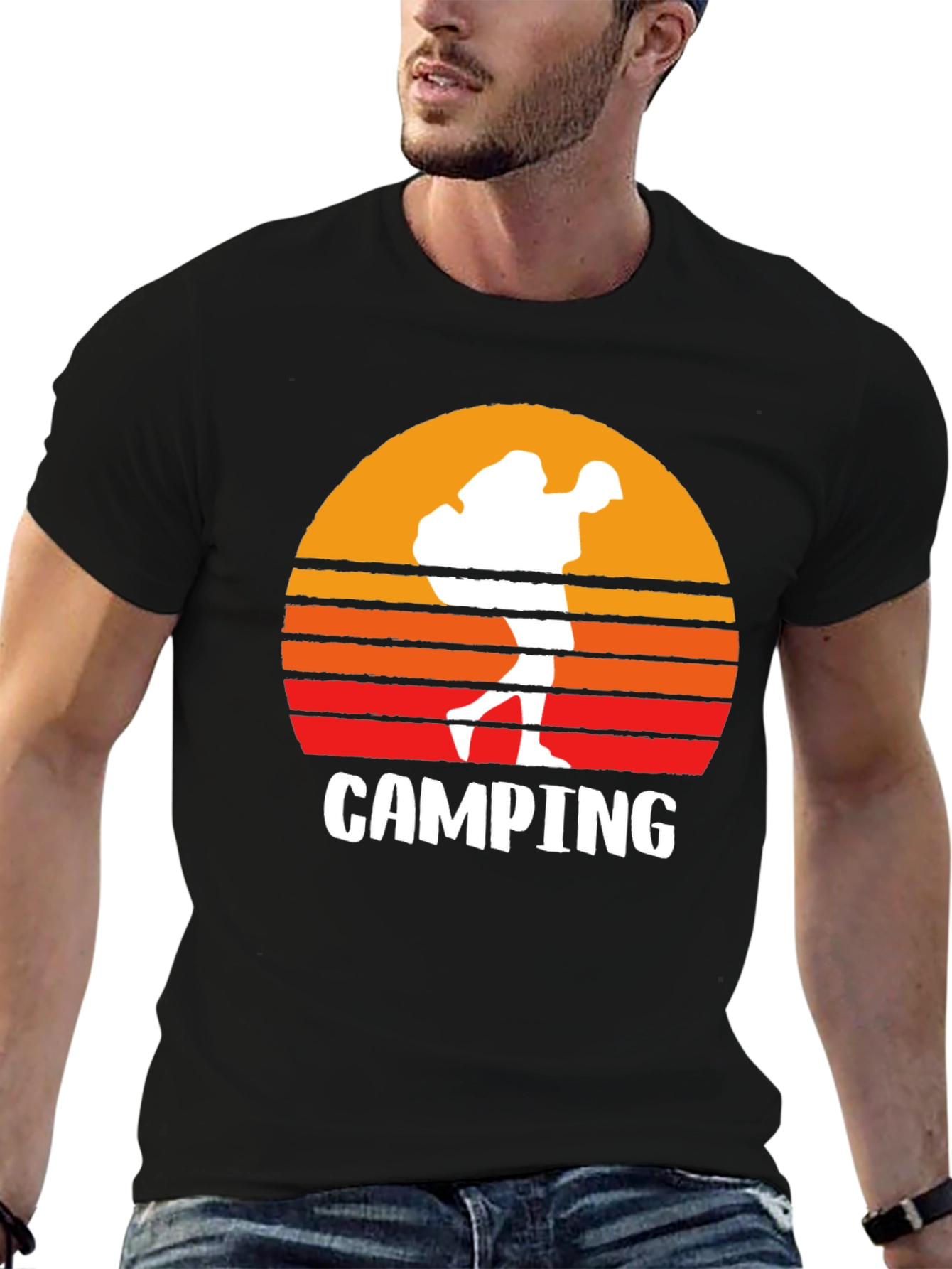 Camping Graphic T-Shirt - Nature Lover Tee