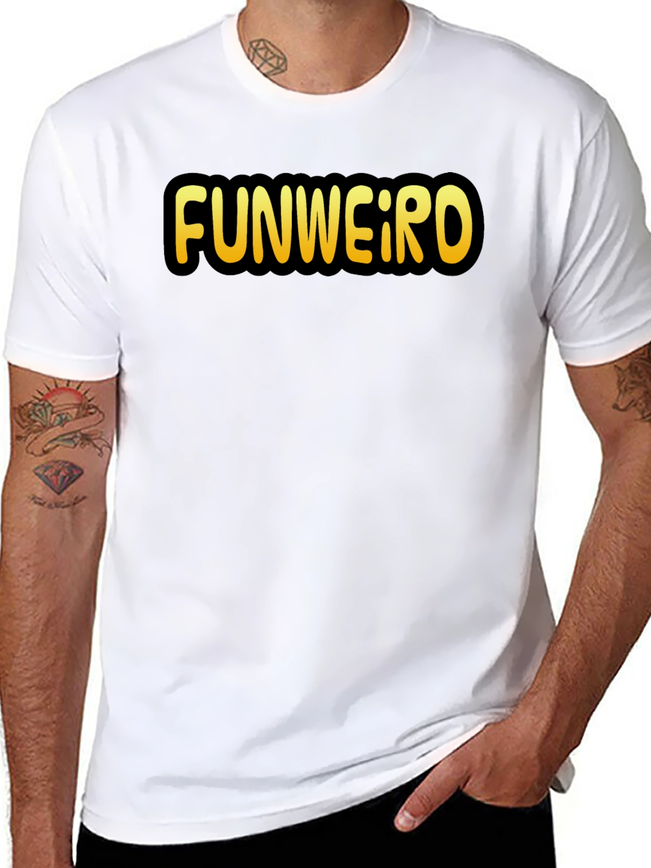 FunWeirdo Graphic T-Shirt - Black