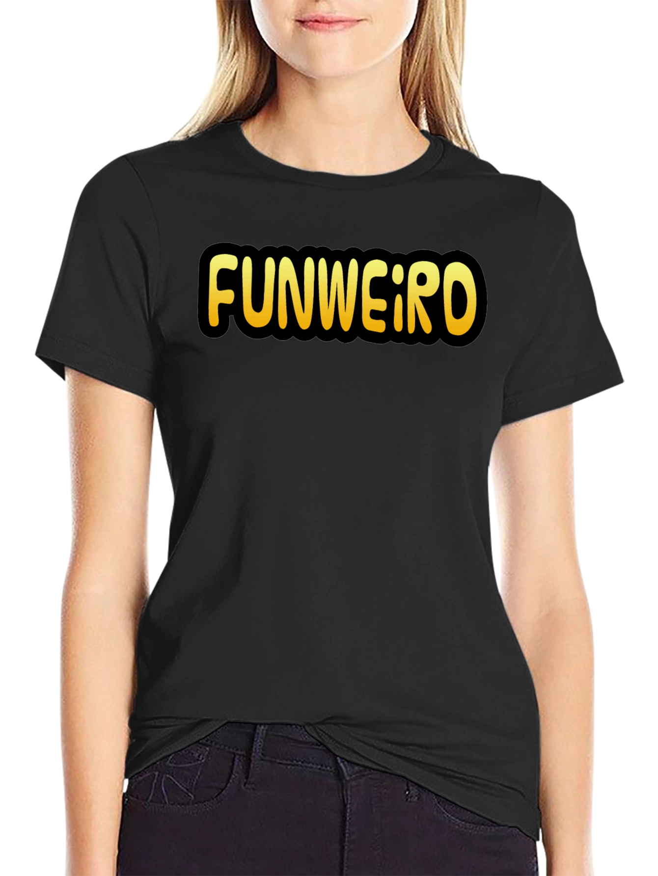 FunWeirdo Graphic T-Shirt - Black