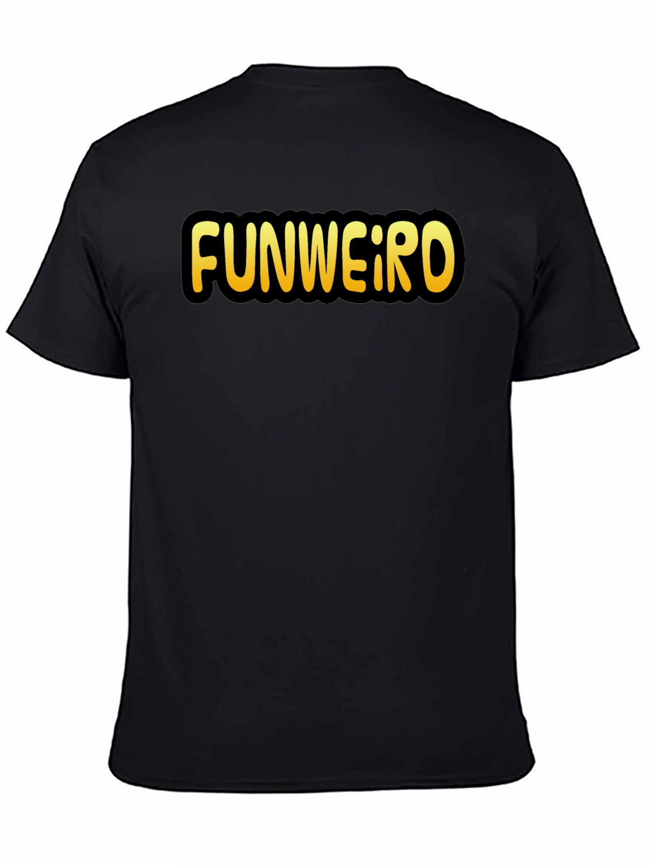 FunWeirdo Graphic T-Shirt - Black