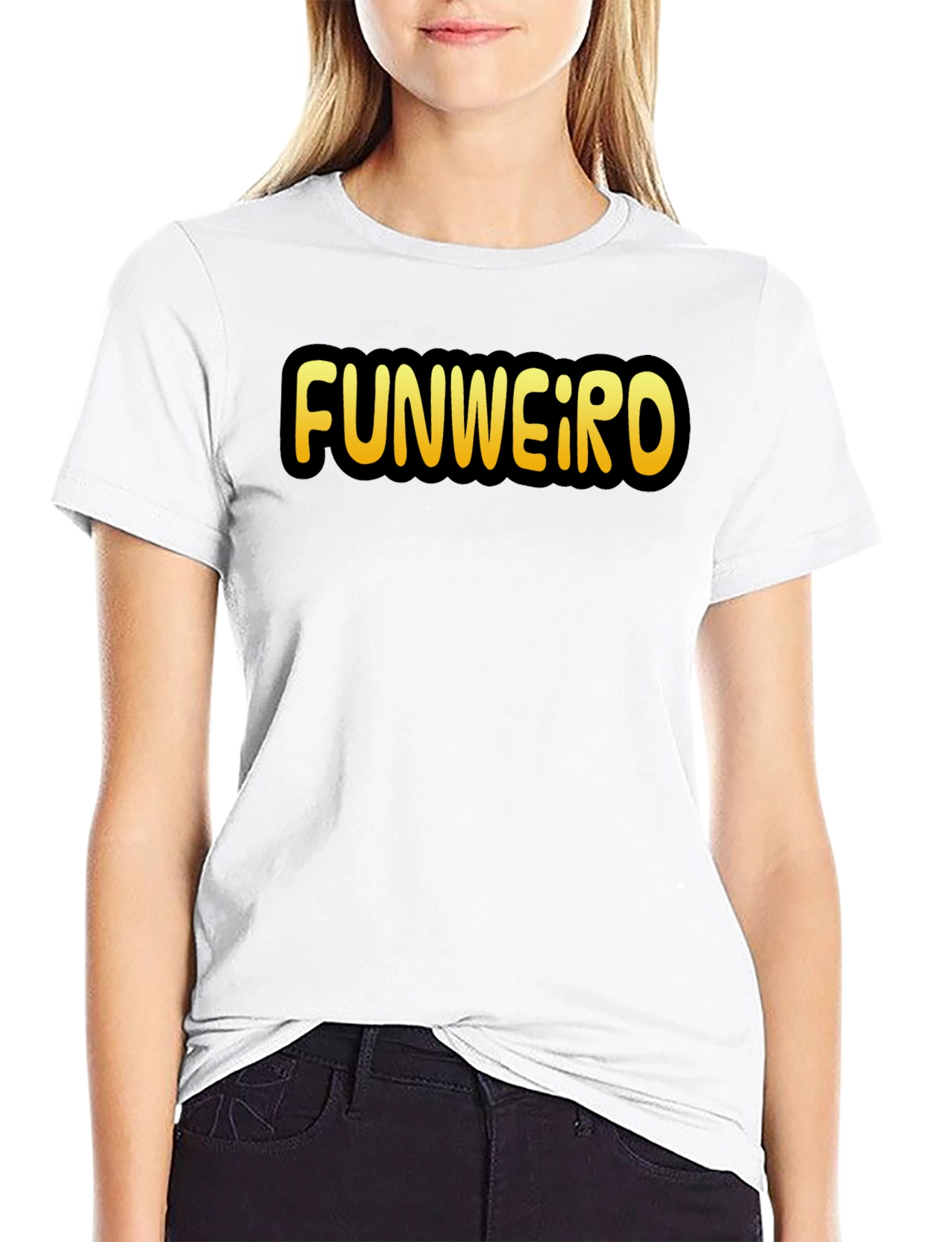 FunWeirdo Graphic T-Shirt - Black