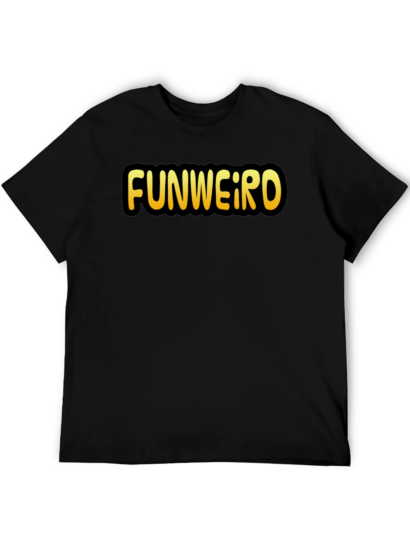 FunWeirdo Graphic T-Shirt - Black