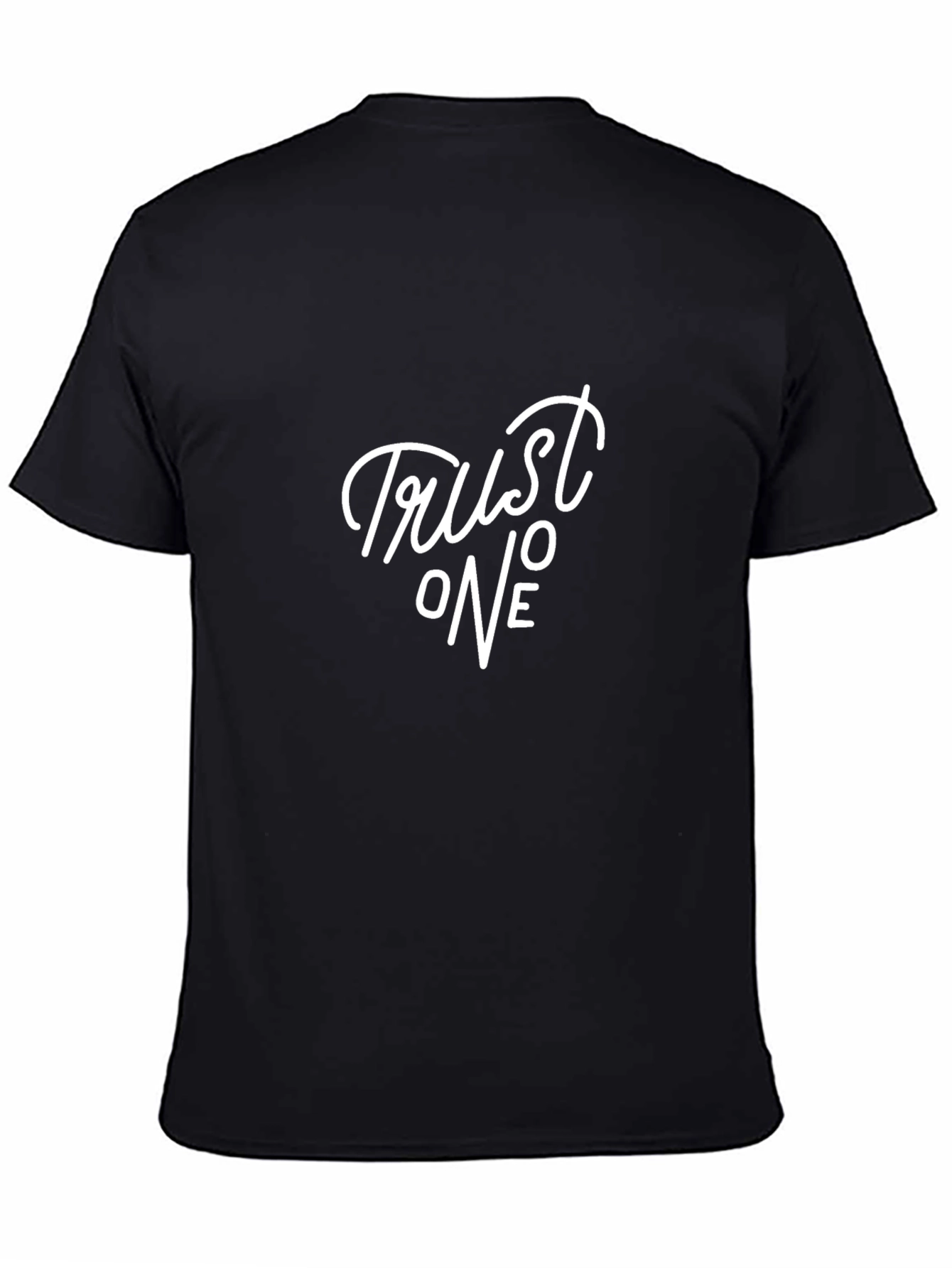 Trust One Graphic Black T-Shirt
