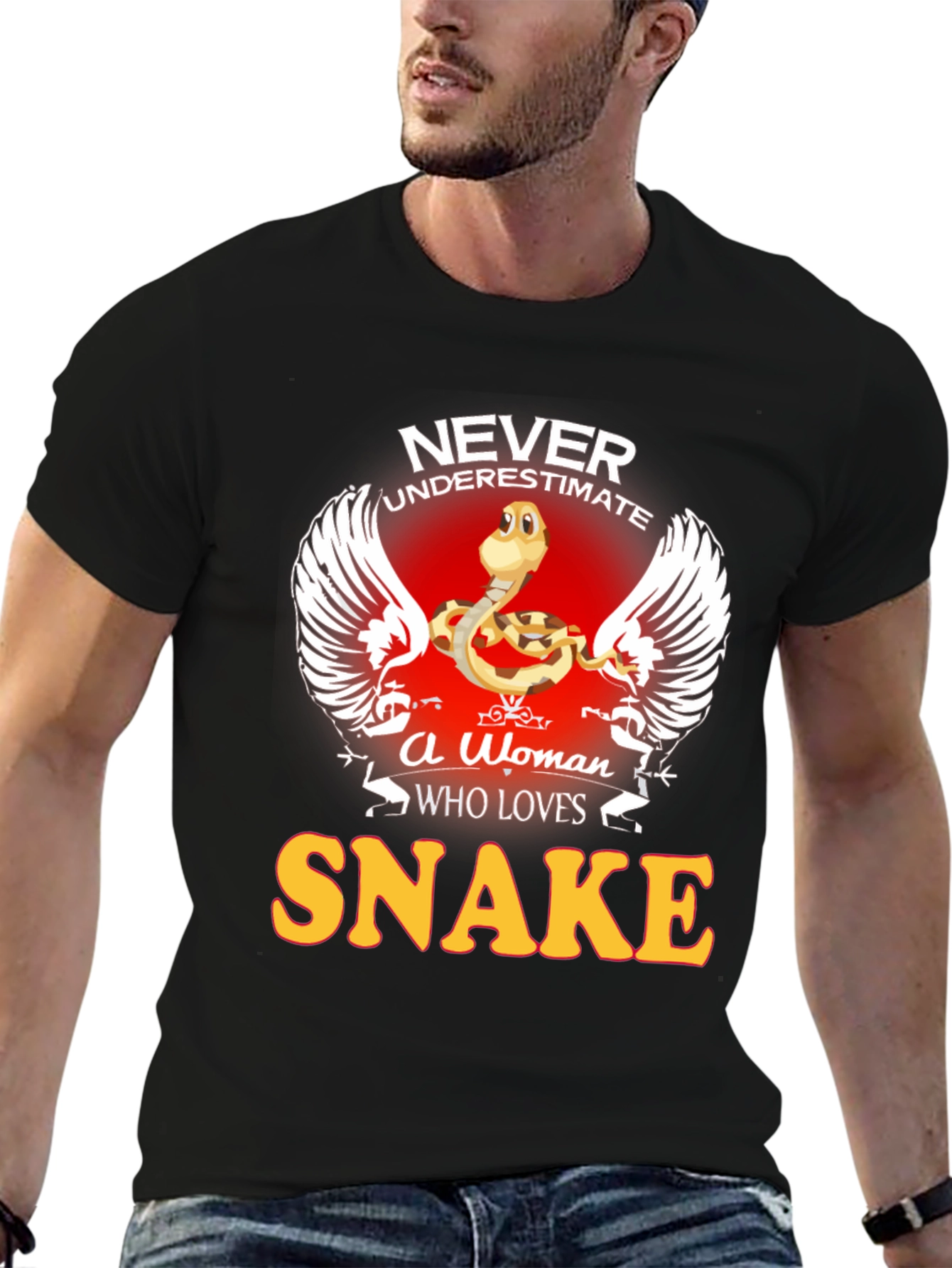 Never Underestimate Snake Lover T-Shirt