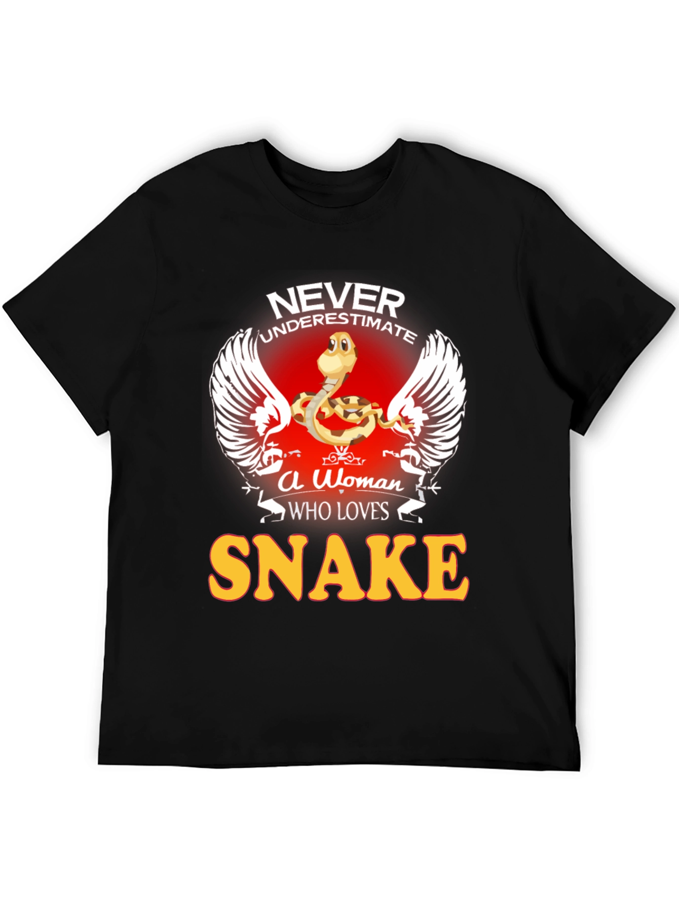 Never Underestimate Snake Lover T-Shirt
