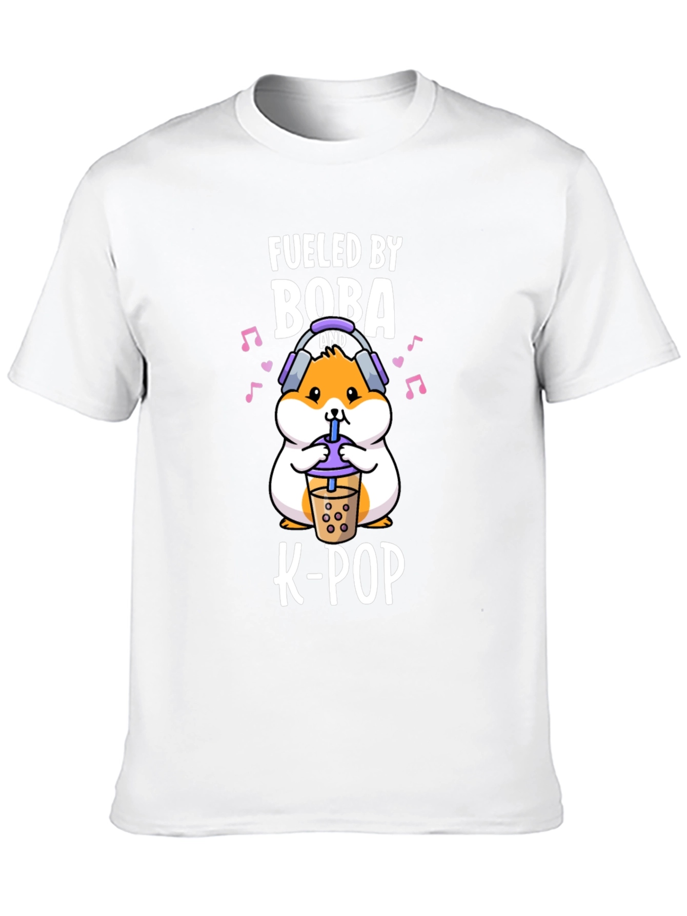 Fueled by Boba and K-Pop T-Shirt