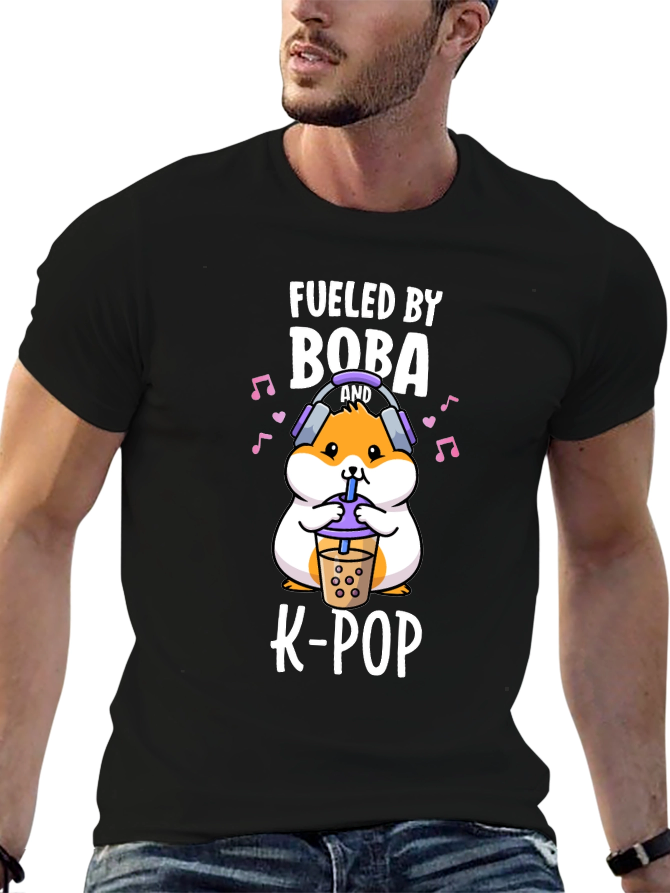 Fueled by Boba and K-Pop T-Shirt