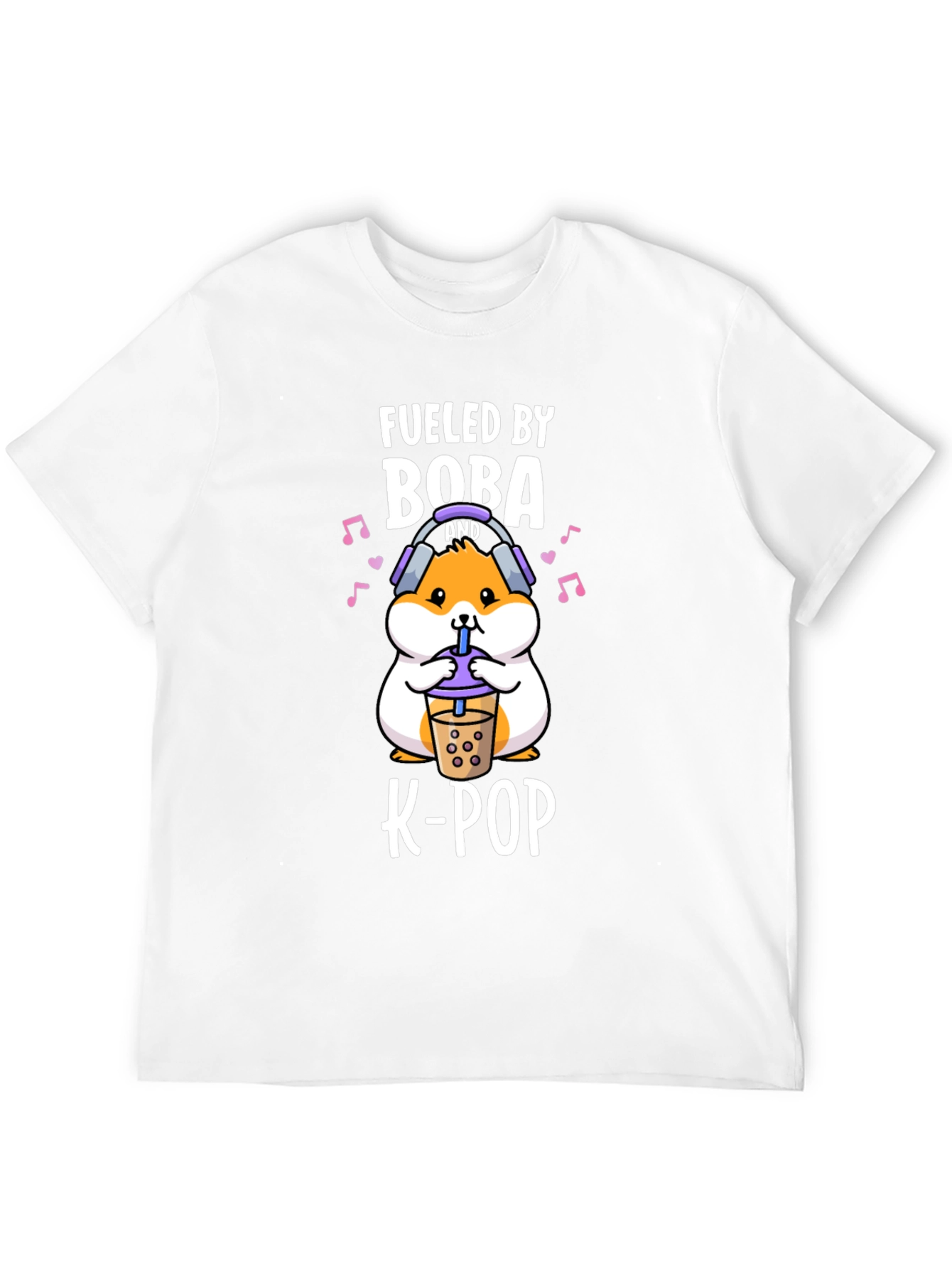 Fueled by Boba and K-Pop T-Shirt