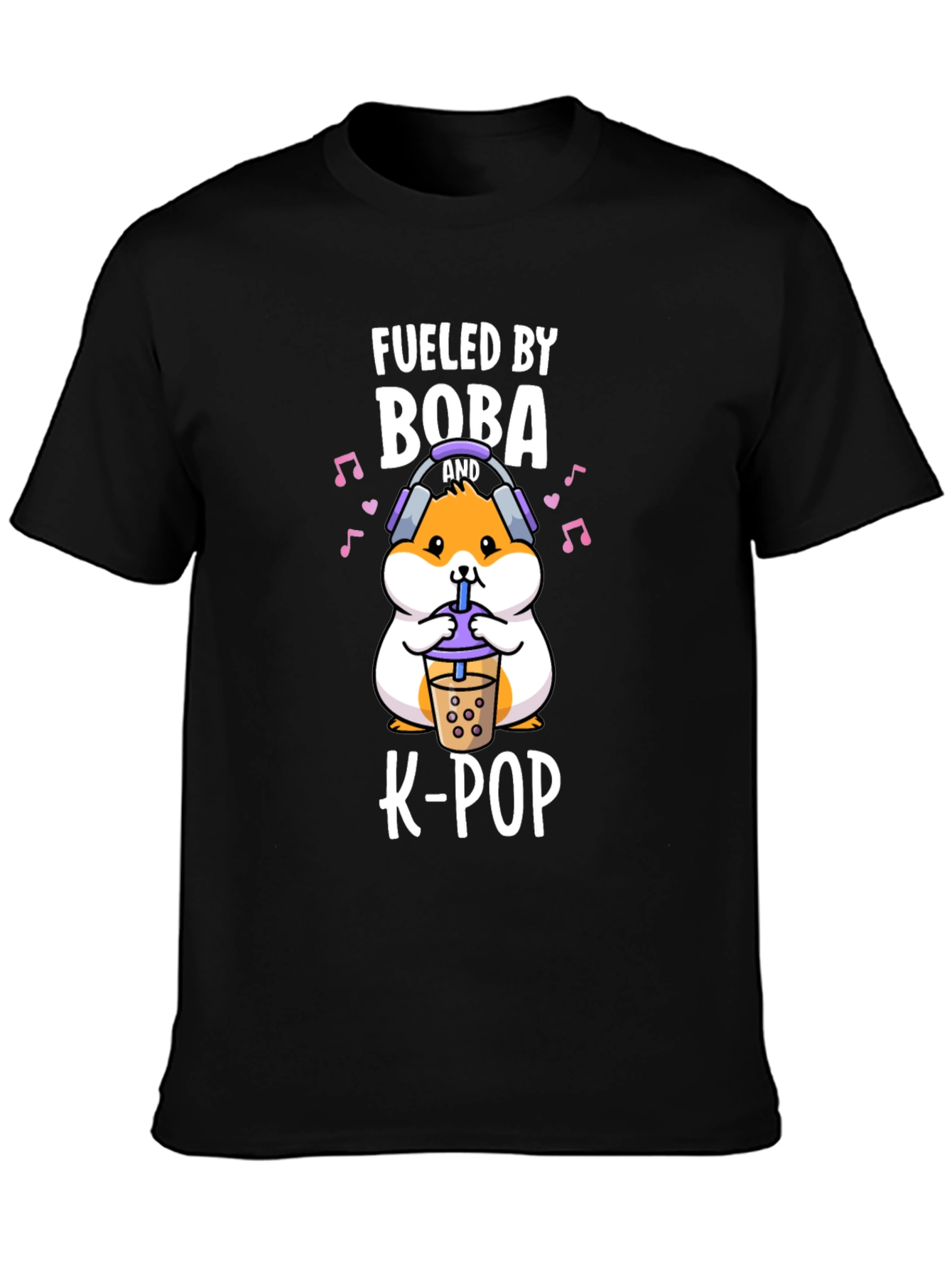 Fueled by Boba and K-Pop T-Shirt