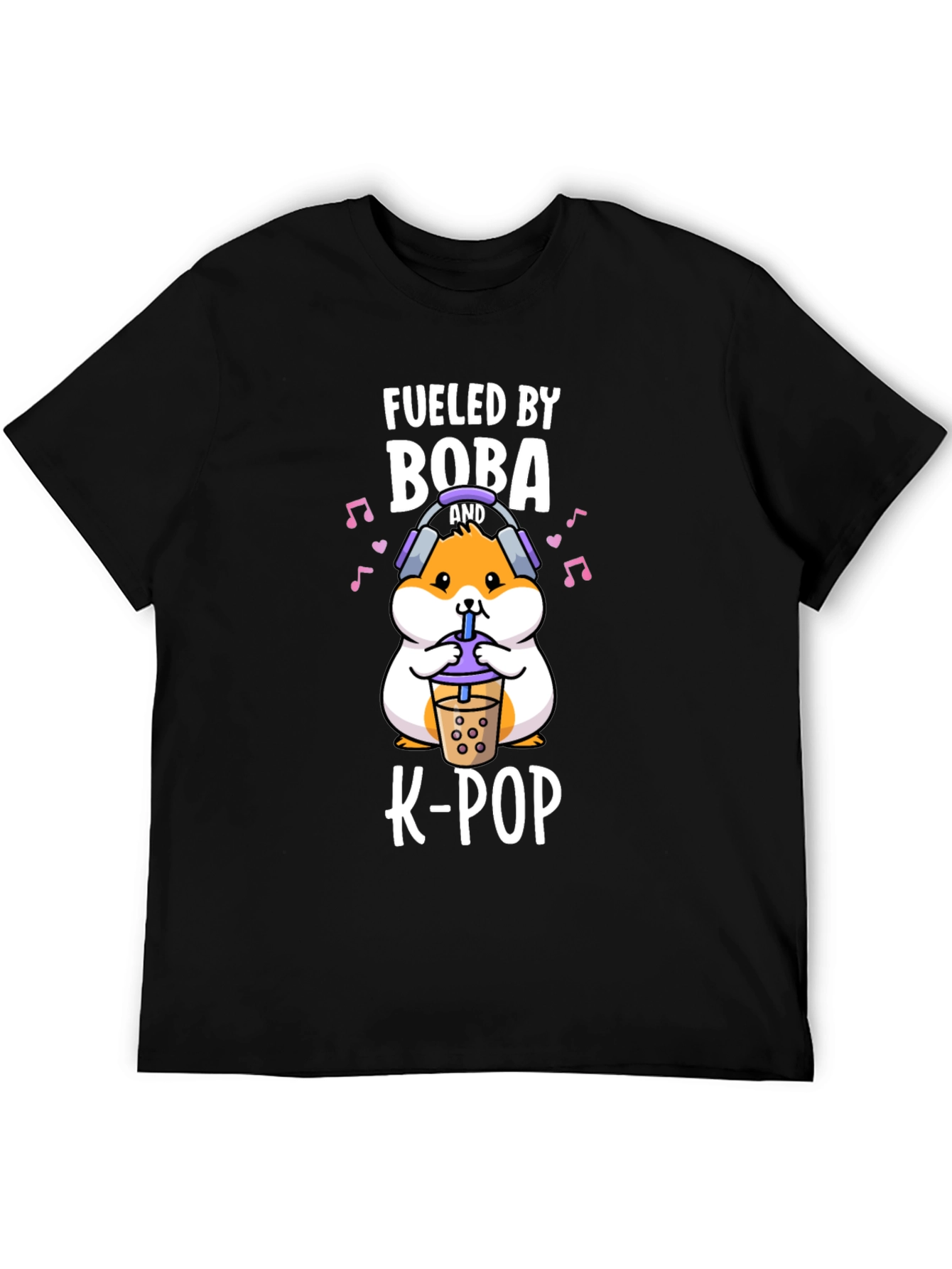 Fueled by Boba and K-Pop T-Shirt