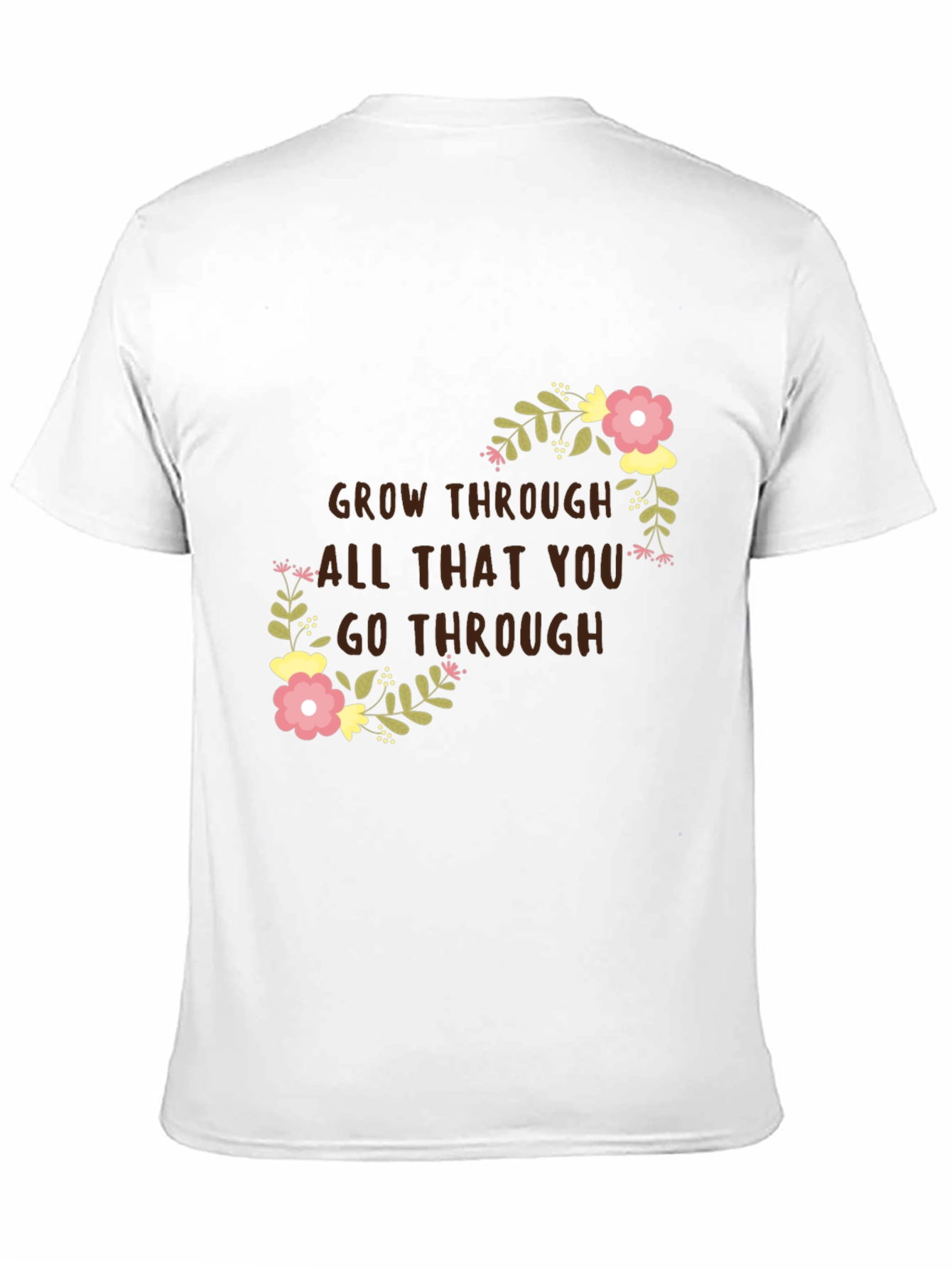 Floral Grow Through T-Shirt