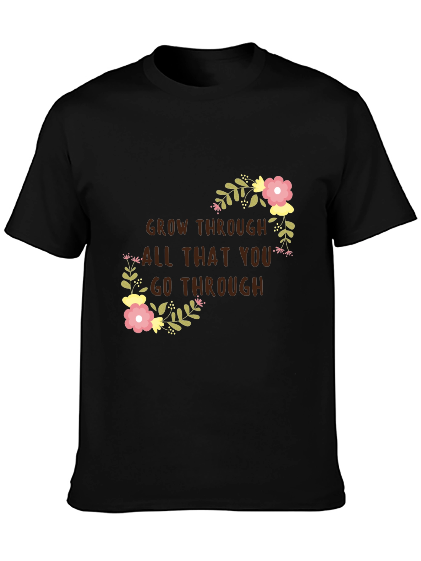 Floral Grow Through T-Shirt