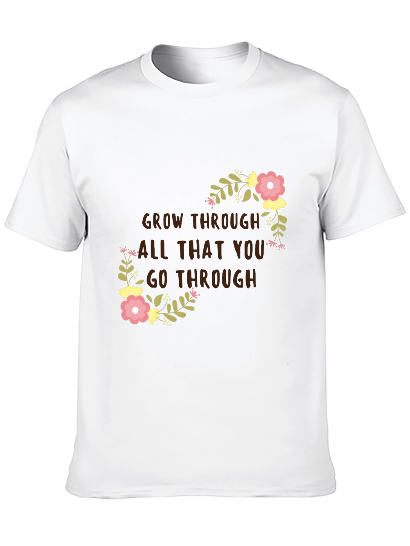 Floral Grow Through T-Shirt