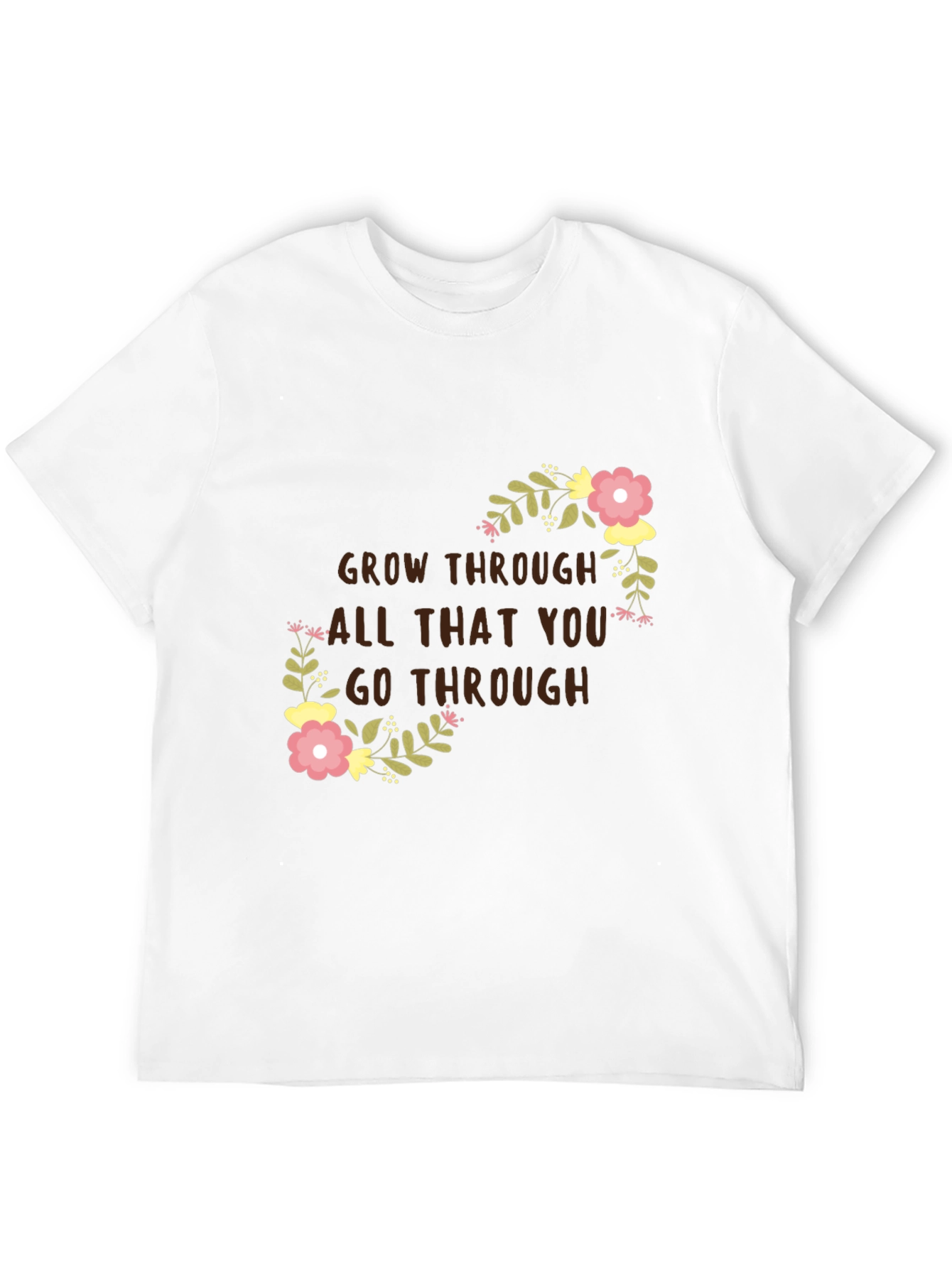 Floral Grow Through T-Shirt