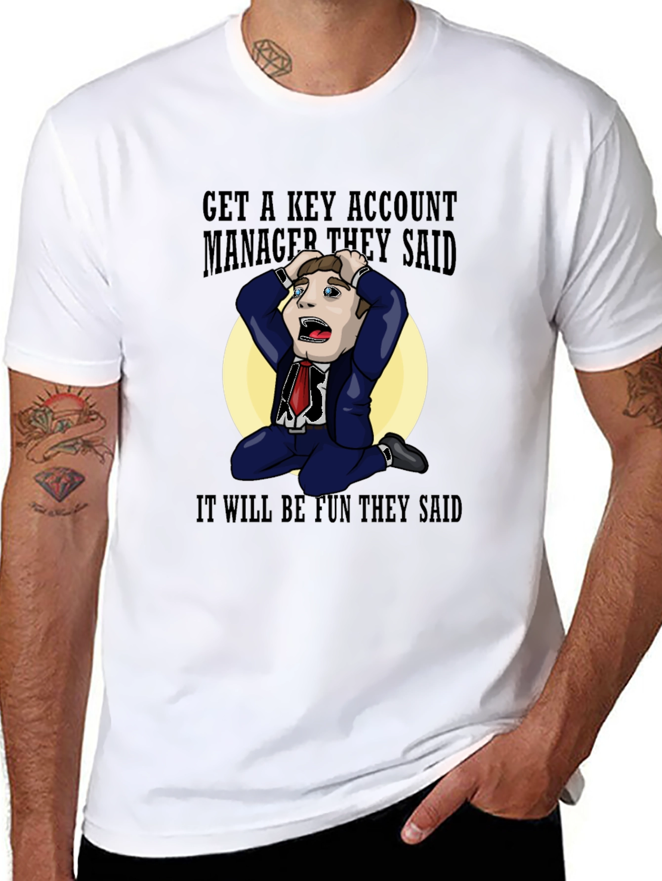 Key Account Manager Fun T-Shirt