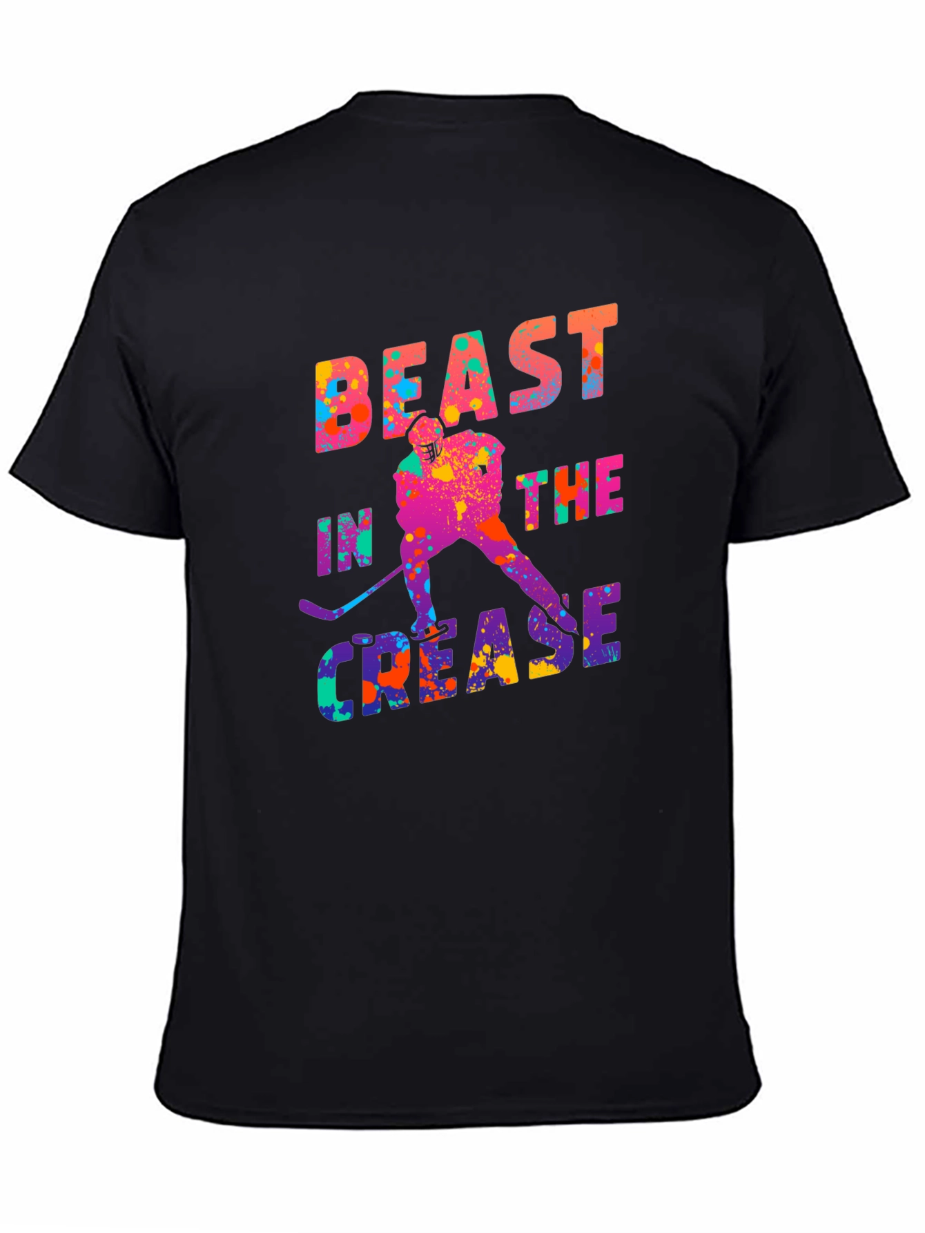 Beast in the Crease Hockey Graphic Tee