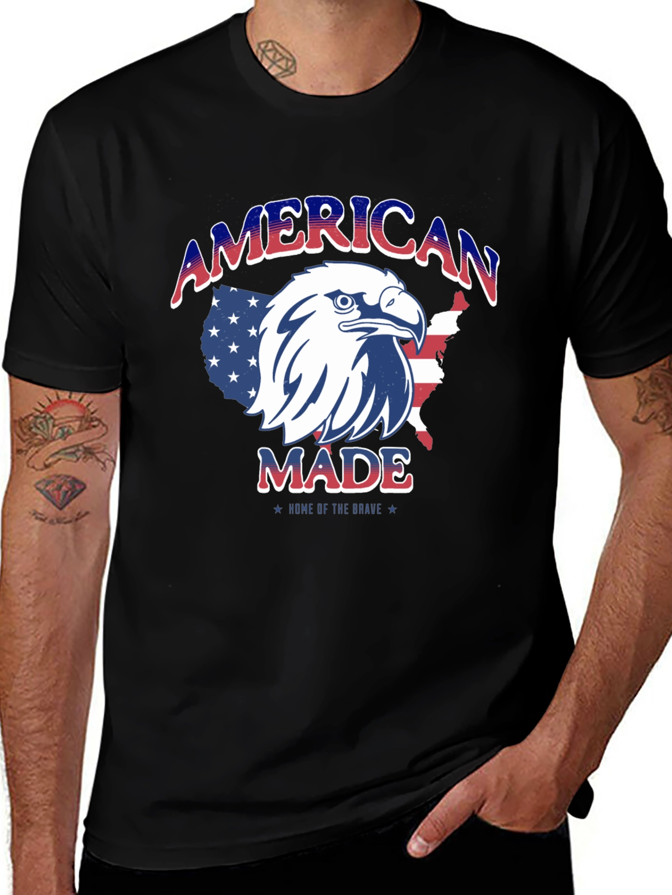 American Made Patriotic Eagle T-Shirt