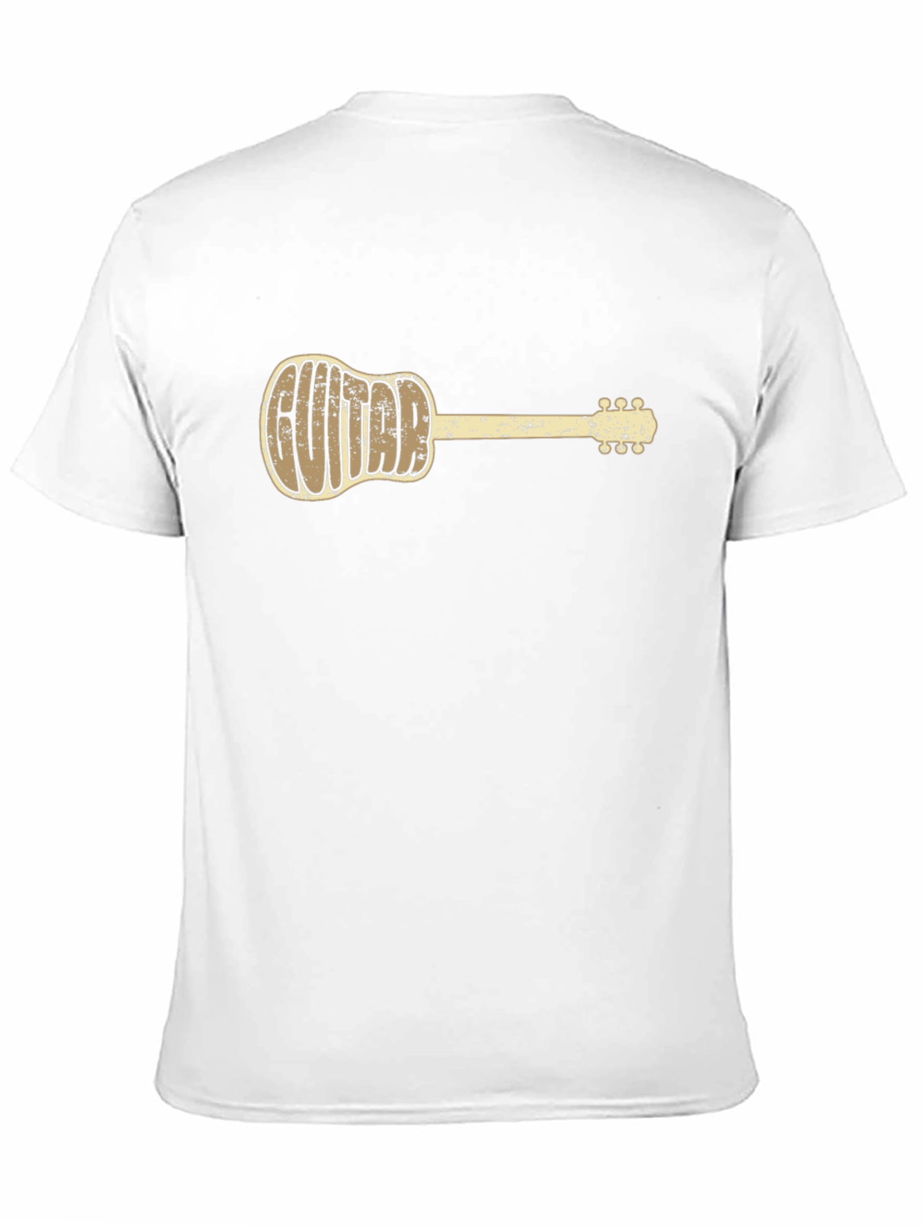 Guitar Word Art Graphic Tee