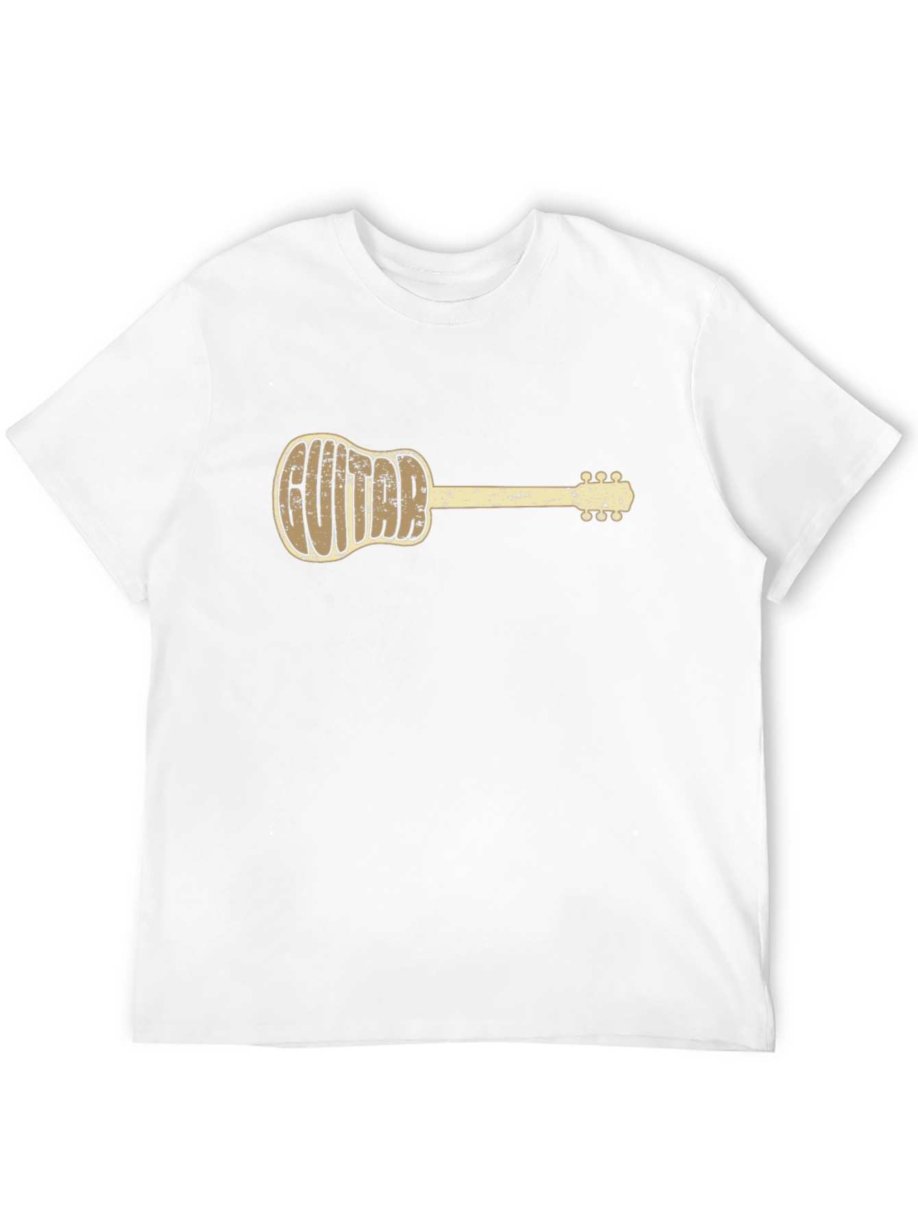 Guitar Word Art Graphic Tee