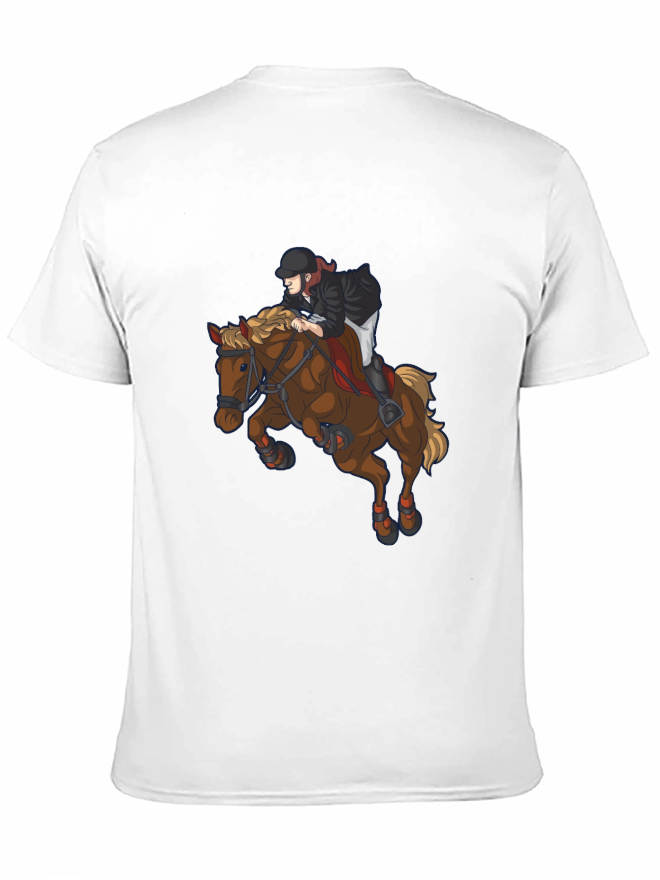 Equestrian Horse Rider Graphic Tee